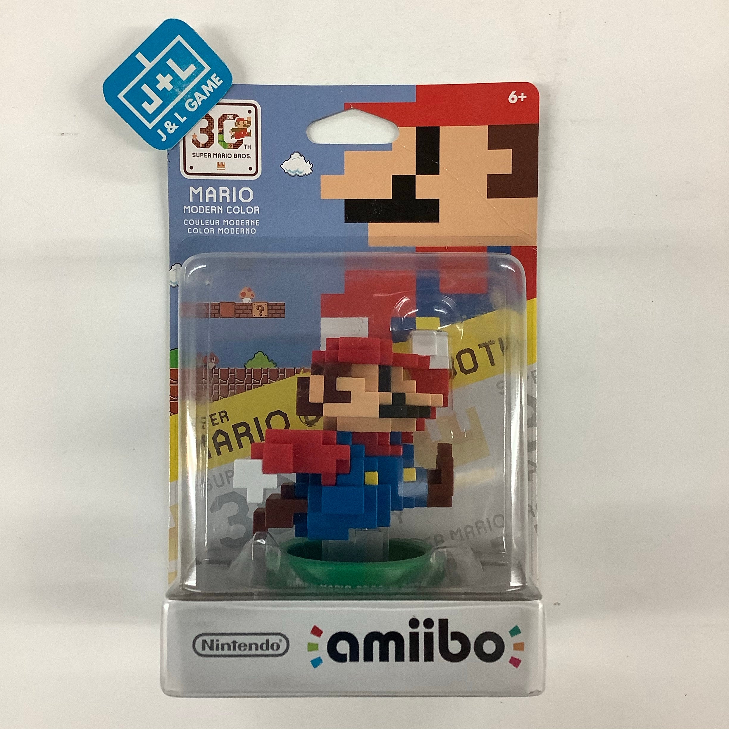 30th Anniversary Mario (Modern Color) (Super Mario series) - Nintendo WiiU Amiibo Amiibo Nintendo   