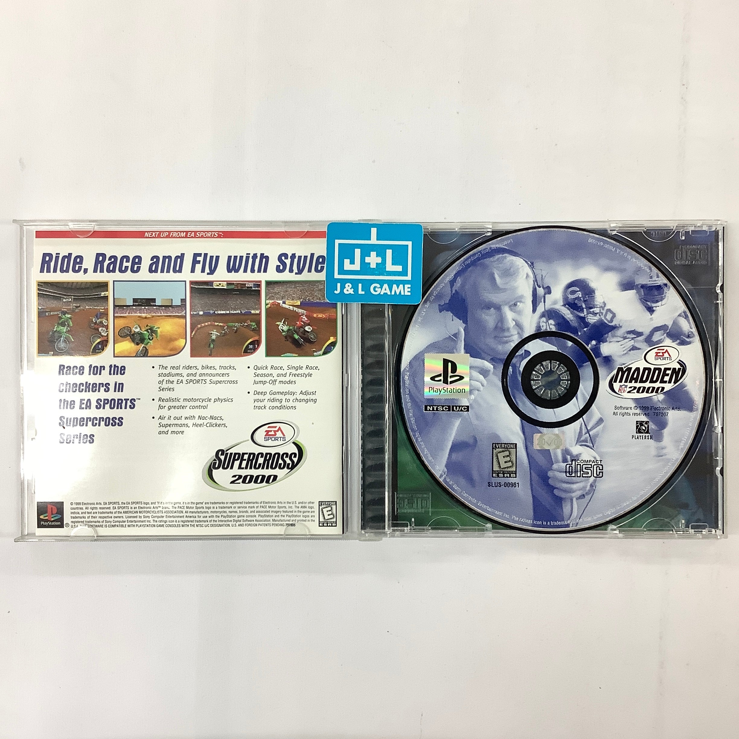 Madden NFL 2000 - (PS1) PlayStation 1 [Pre-Owned] Video Games EA Sports   