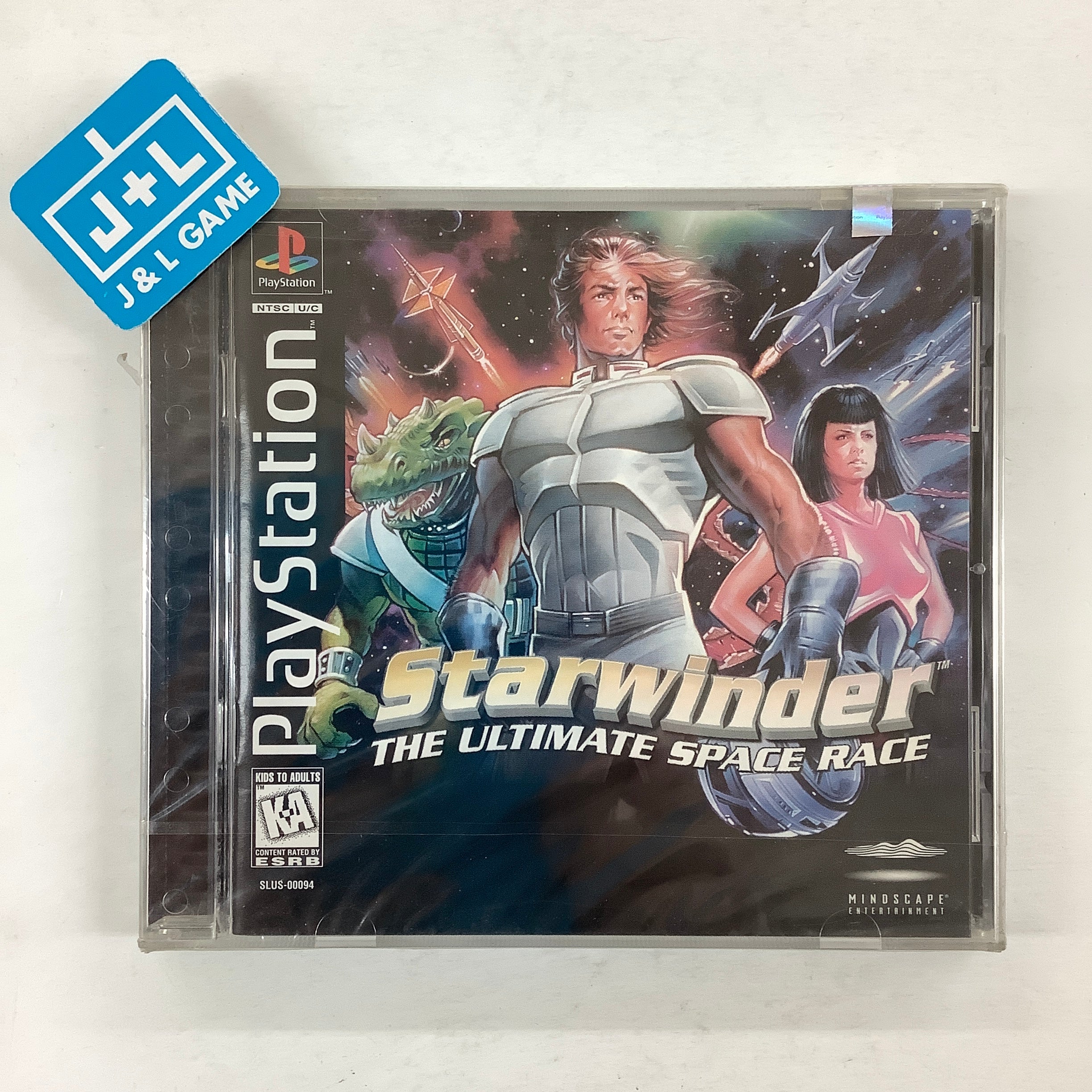 Starwinder: The Ultimate Space Race - (PS1) PlayStation 1 Video Games Mindscape   