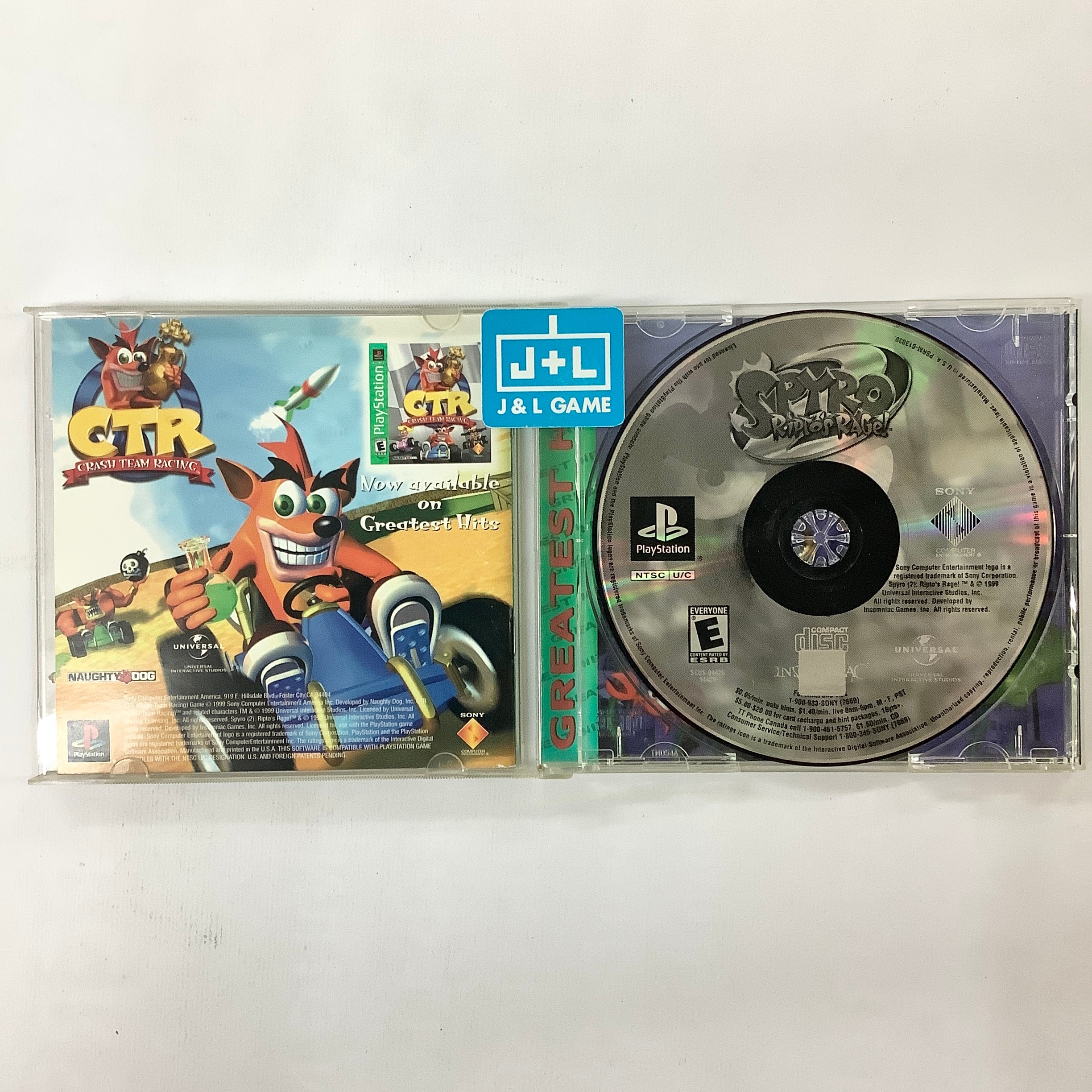 Spyro 2: Ripto's Rage! (Greatest Hits) - (PS1) PlayStation 1 [Pre-Owned] Video Games SCEA   