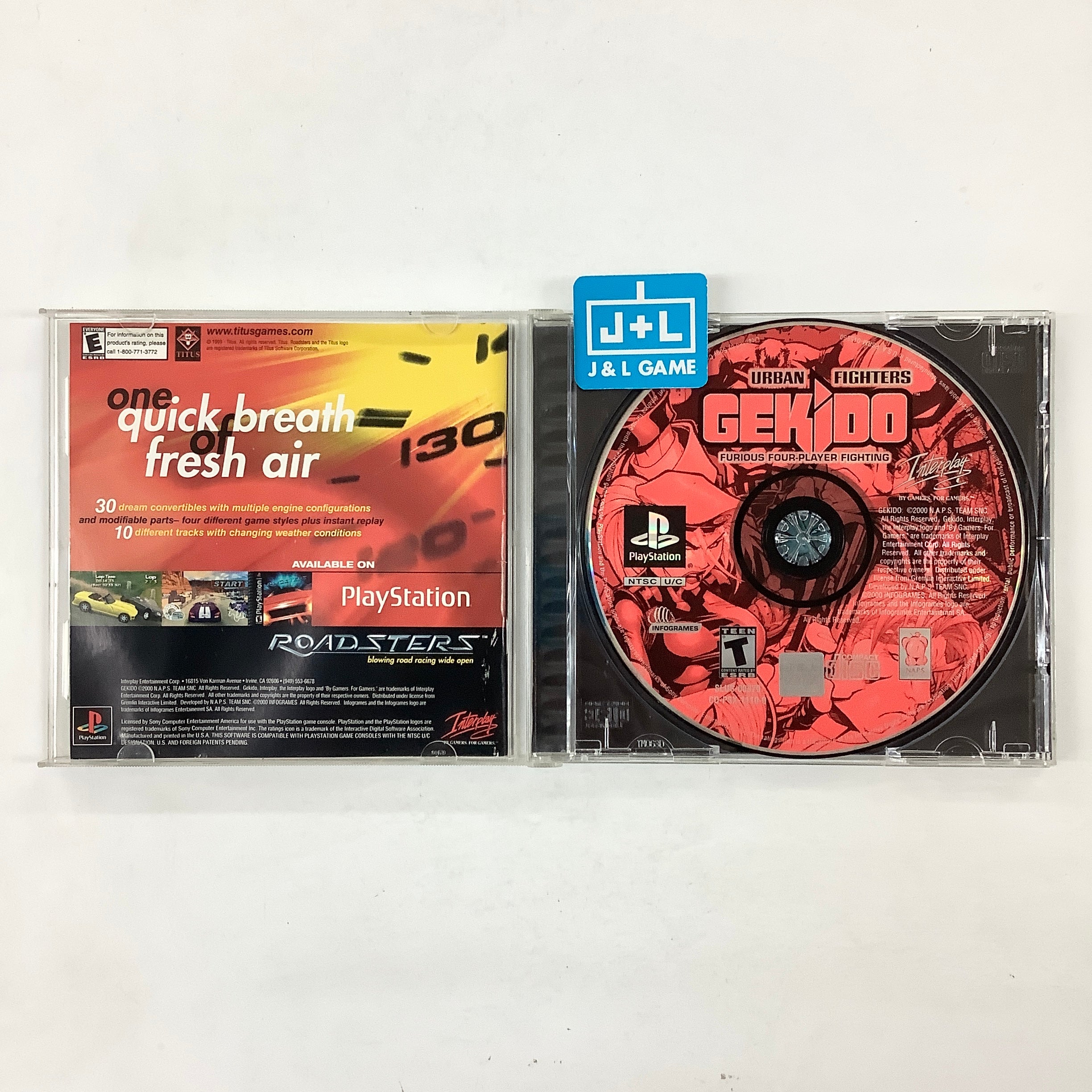 Gekido - (PS1) PlayStation 1 [Pre-Owned] Video Games Interplay   
