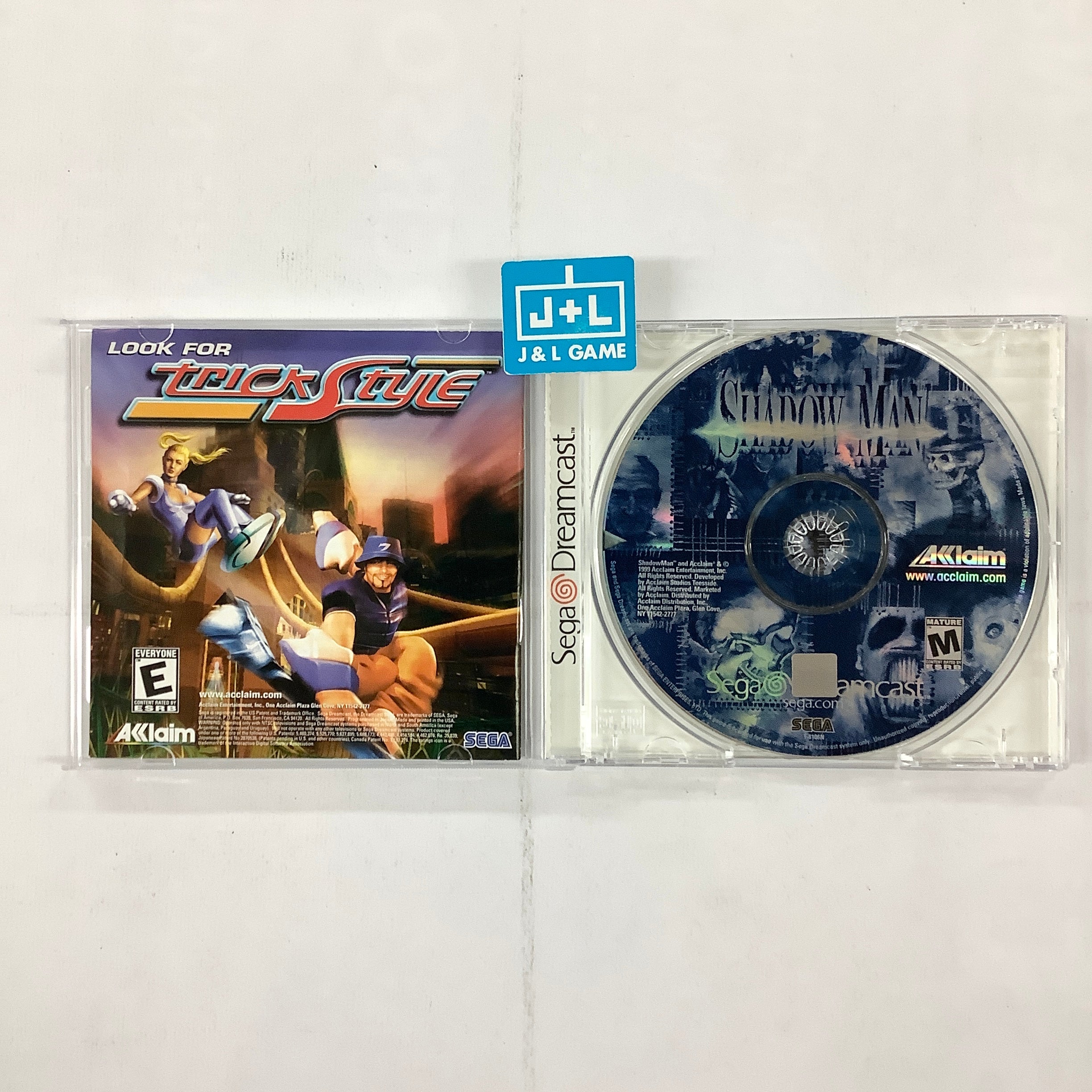 Shadow Man - (DC) SEGA Dreamcast  [Pre-Owned] Video Games Acclaim   