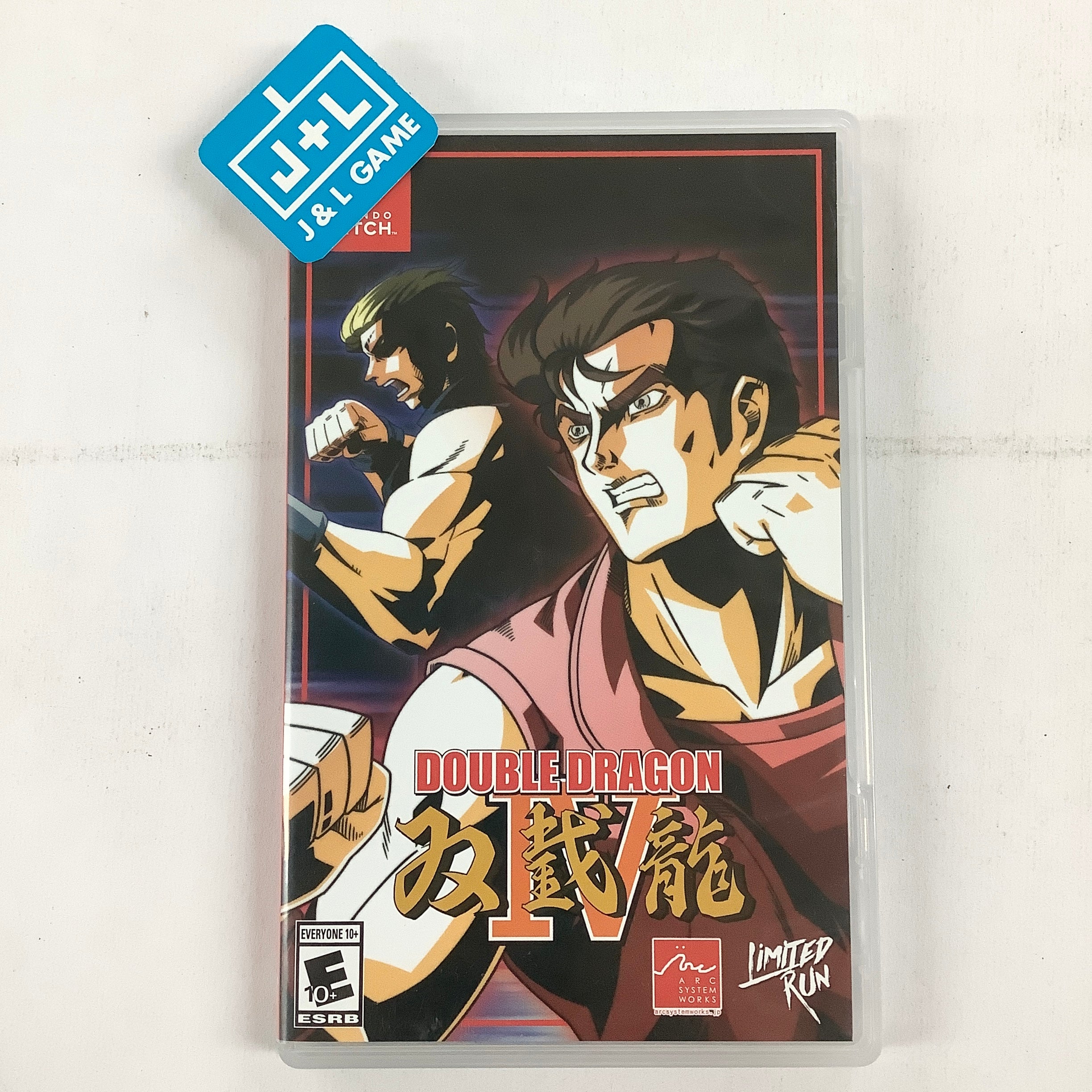 Double Dragon IV (Limited Run #107) - (NSW) Nintendo Switch [Pre-Owned] Video Games Limited Run Games   