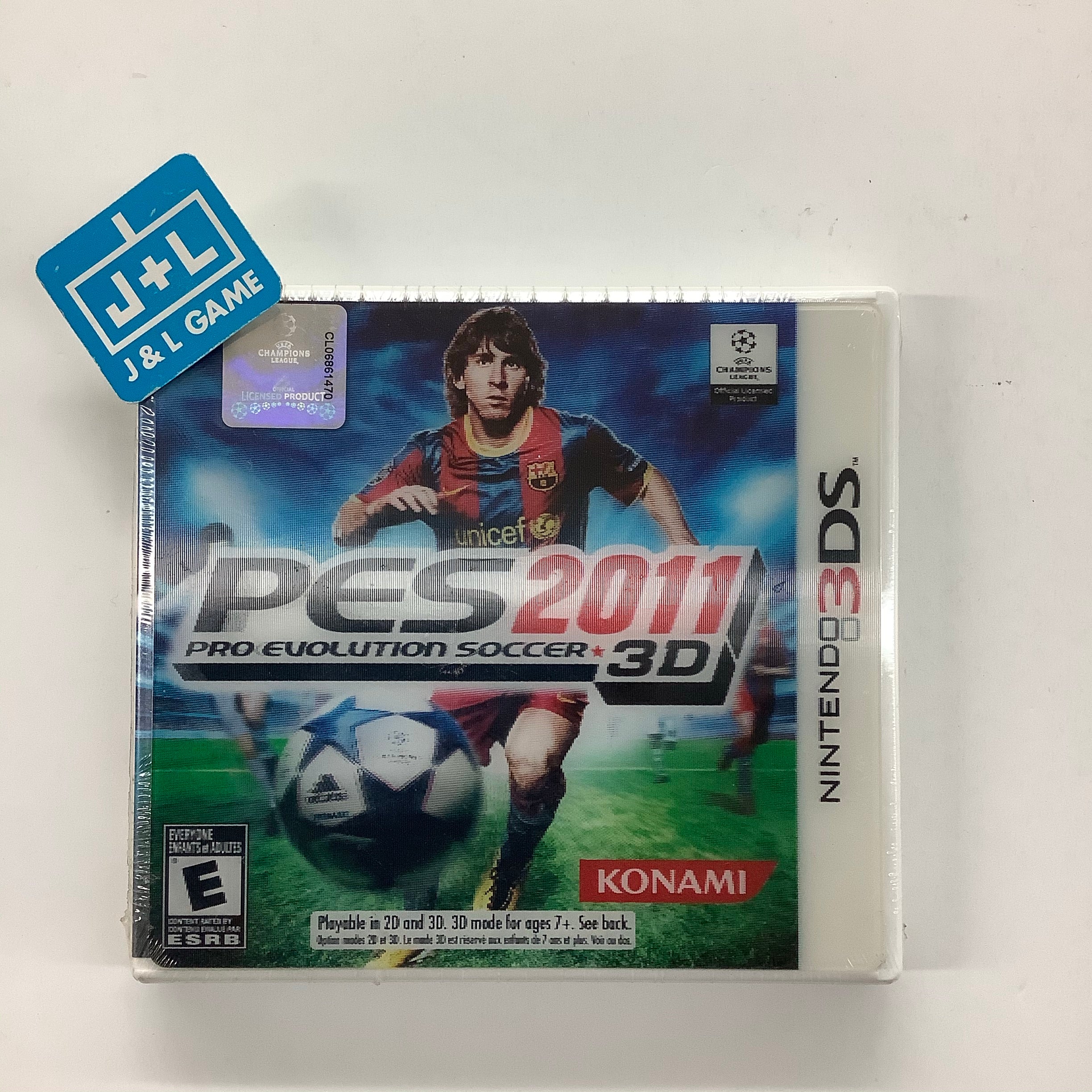 Pro Evolution Soccer 2011 3D - Nintendo 3DS Video Games Konami