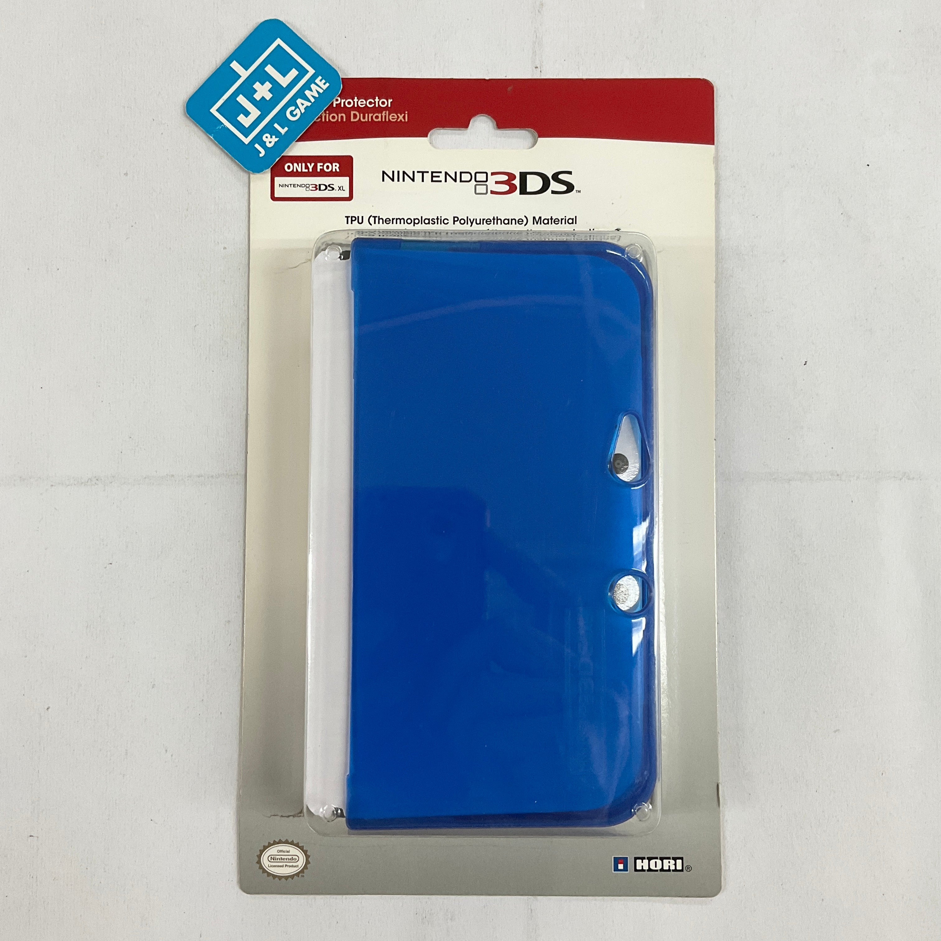 HORI Nintendo 3DS XL Duraflexi Protector (Blue) - (3DS) Nintendo 3DS Accessories HORI   