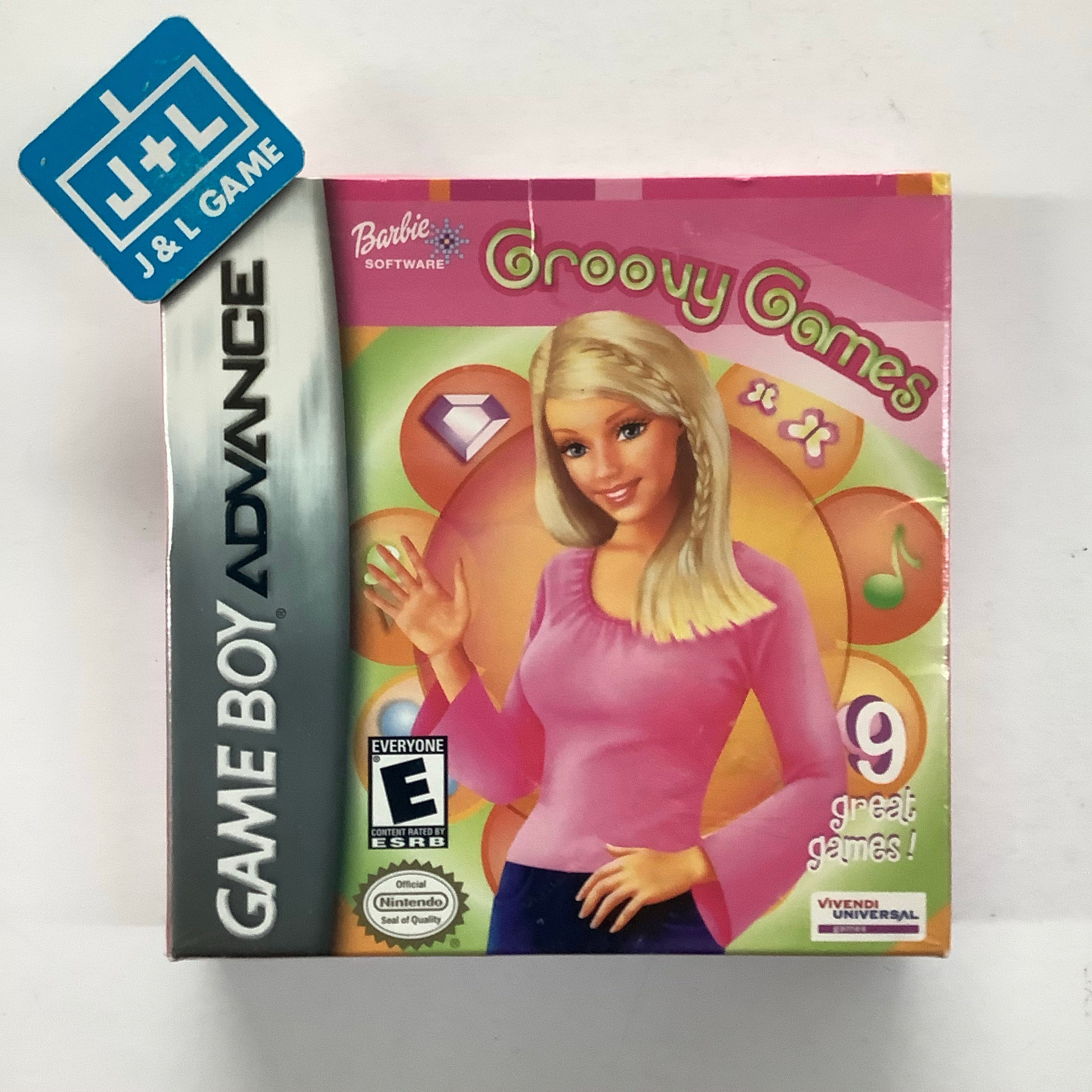 Barbie Software: Groovy Games - (GBA) Game Boy Advance Video Games VU Games