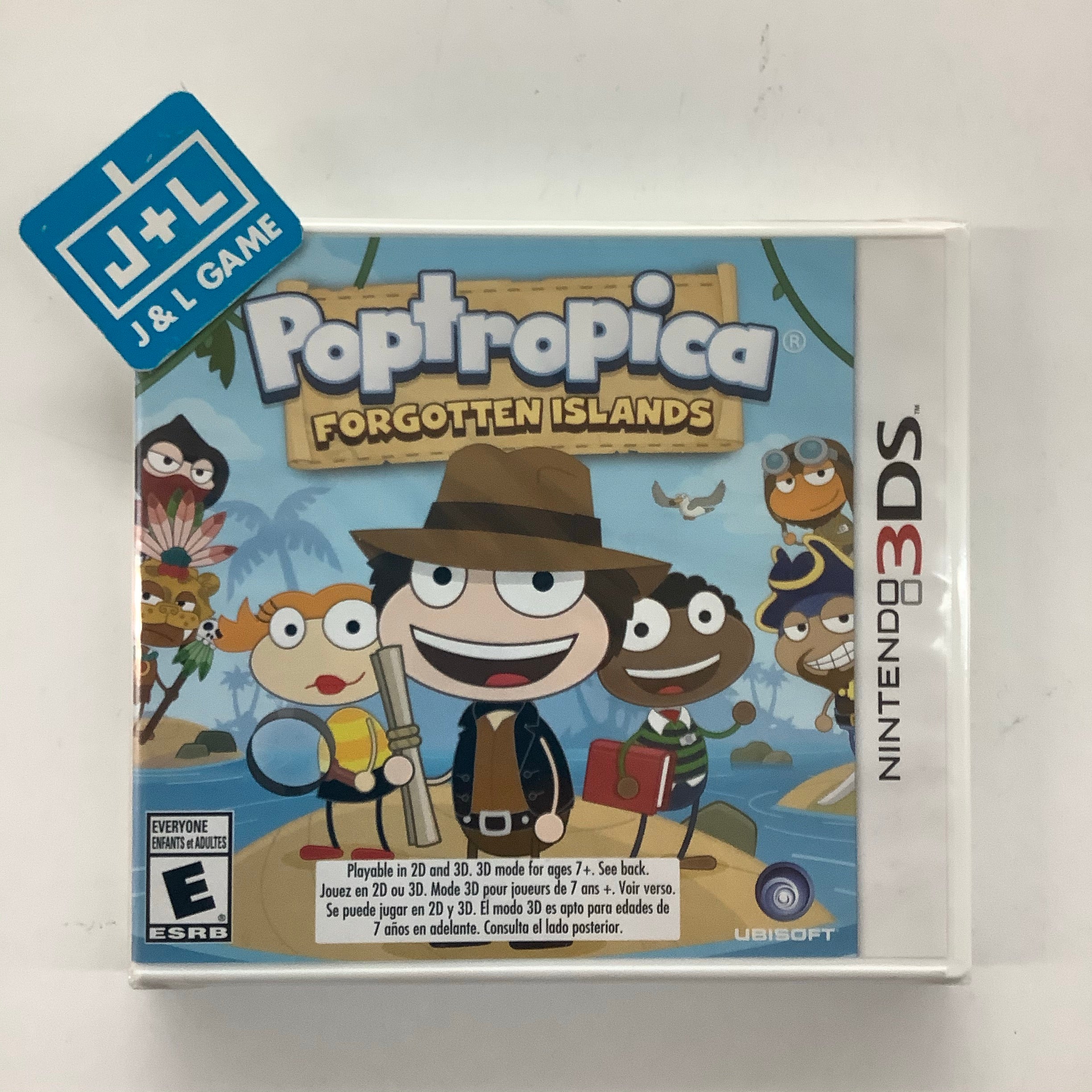 Poptropica: Forgotten Islands - Nintendo 3DS Video Games Ubisoft