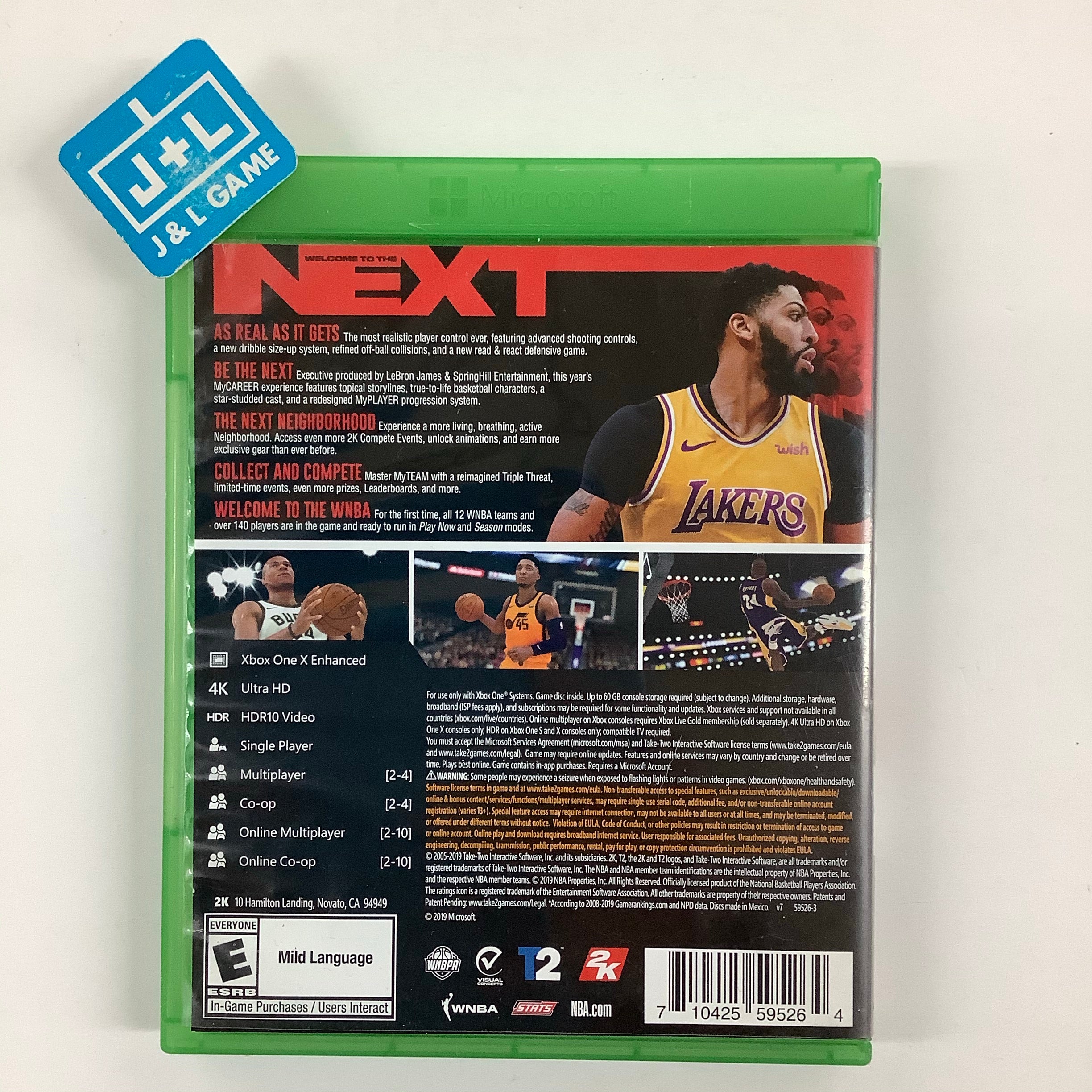 NBA 2K20 - (XB1) Xbox One [Pre-Owned] Video Games 2K GAMES   