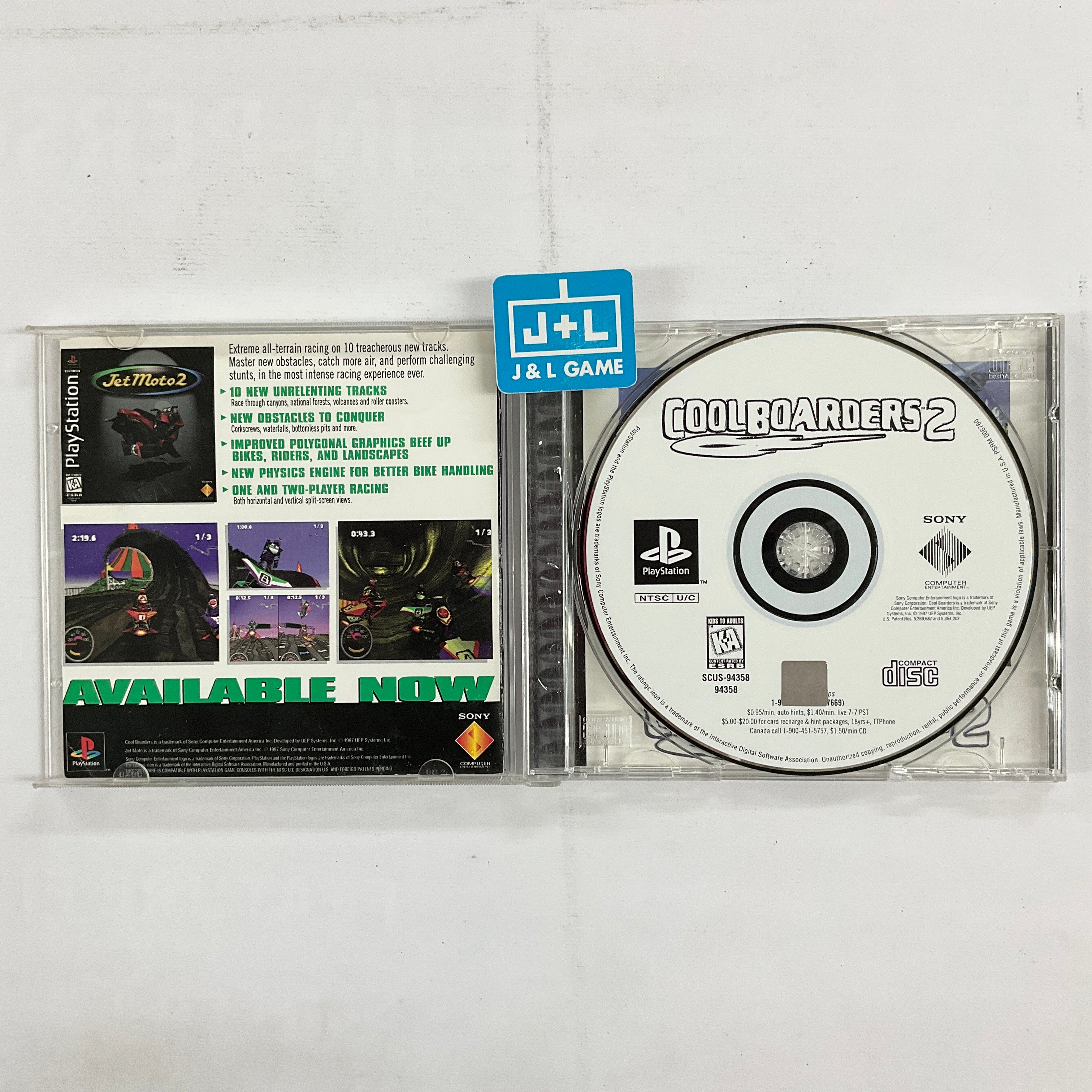 Cool Boarders 2 - (PS1) PlayStation 1 [Pre-Owned] Video Games SCEA   