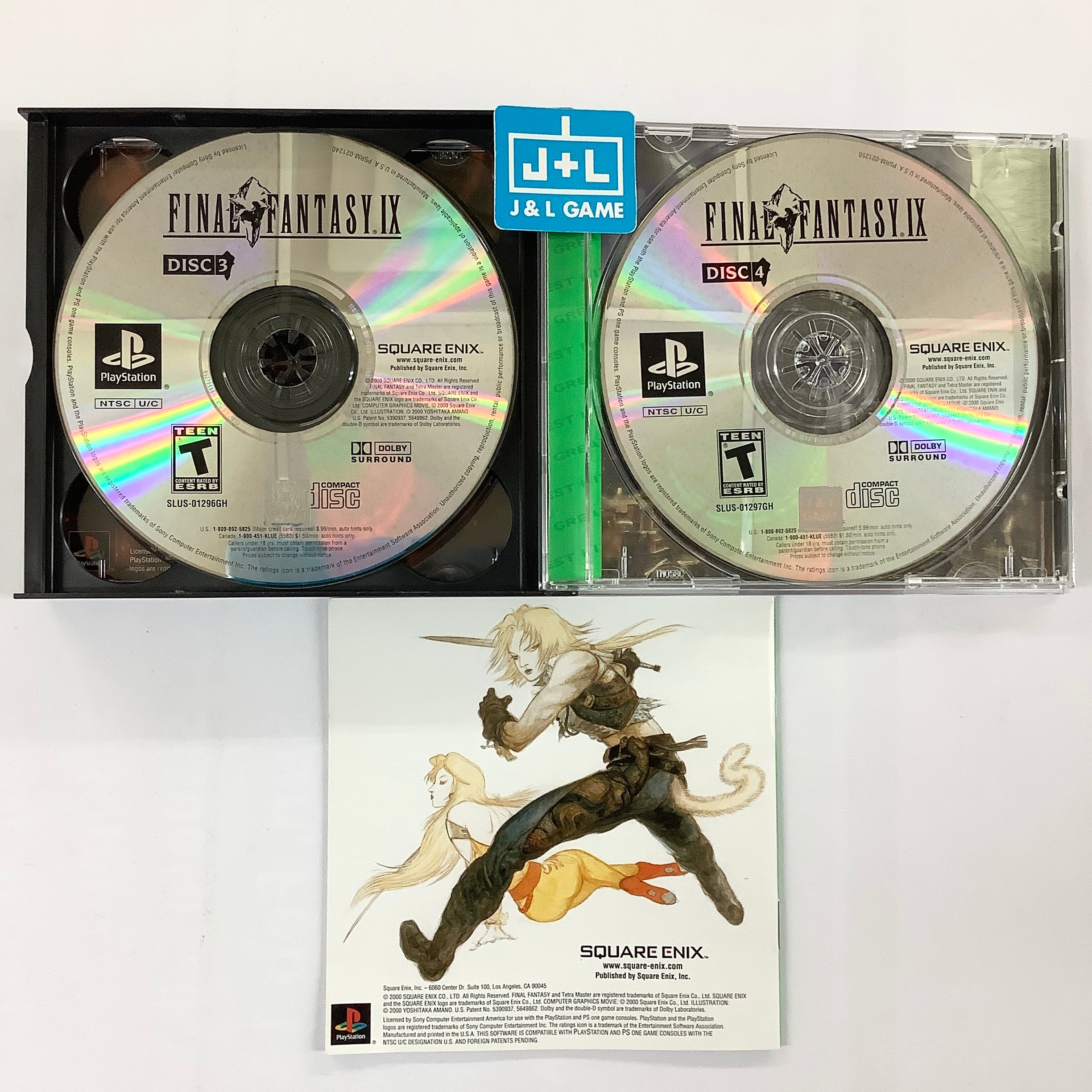 Final Fantasy IX (Greatest Hits) - (PS1) PlayStation 1 [Pre-Owned] Video Games Square Enix   