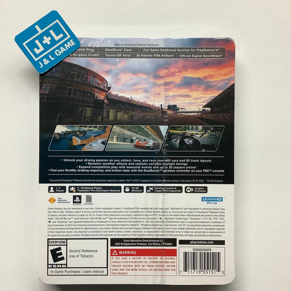 PS5 Gran Turismo 7 25th Anniversary Edition Sony Interactive Entertainment
