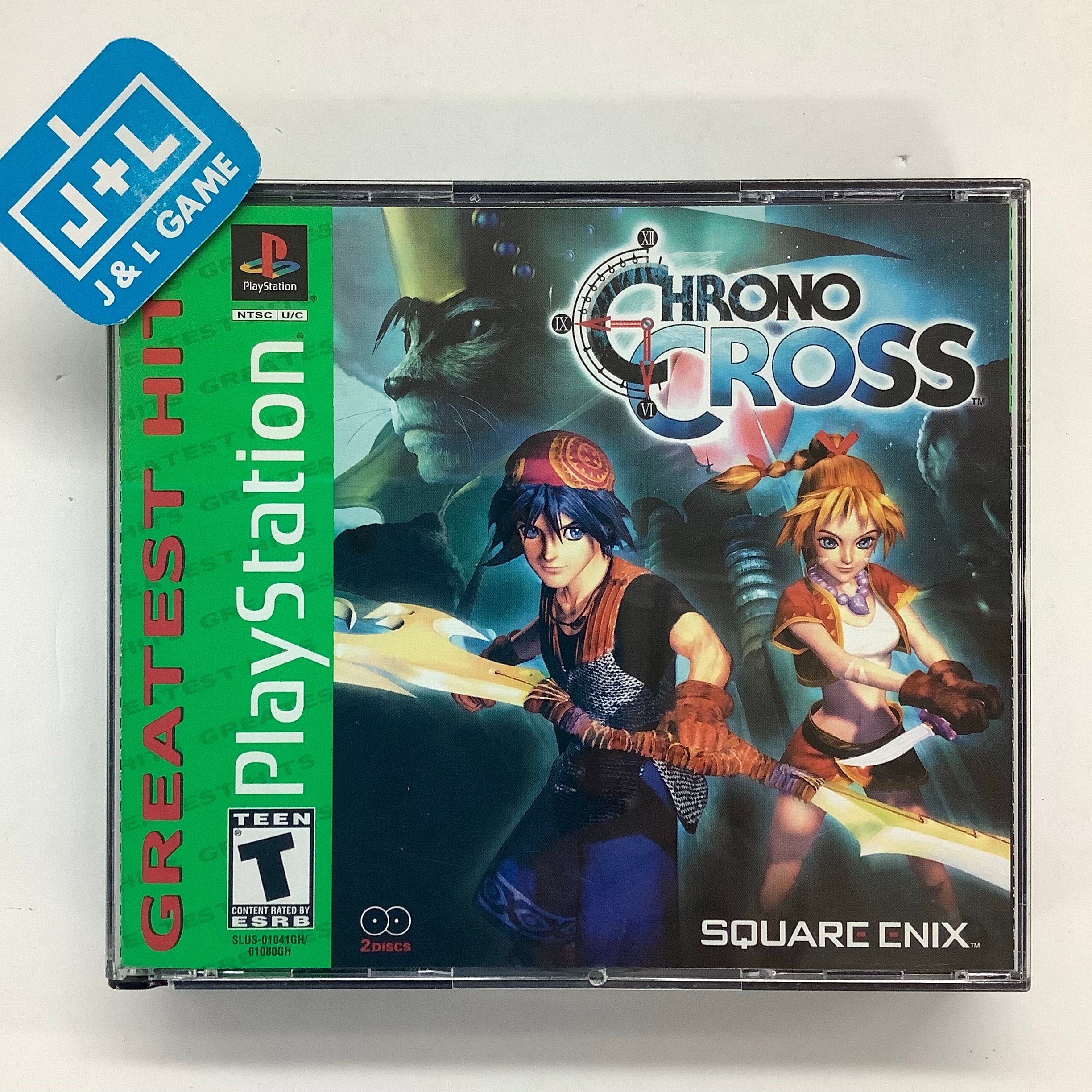 Chrono Cross (Greatest Hits) - (PS1) PlayStation 1 [Pre-Owned] Video Games Square EA   