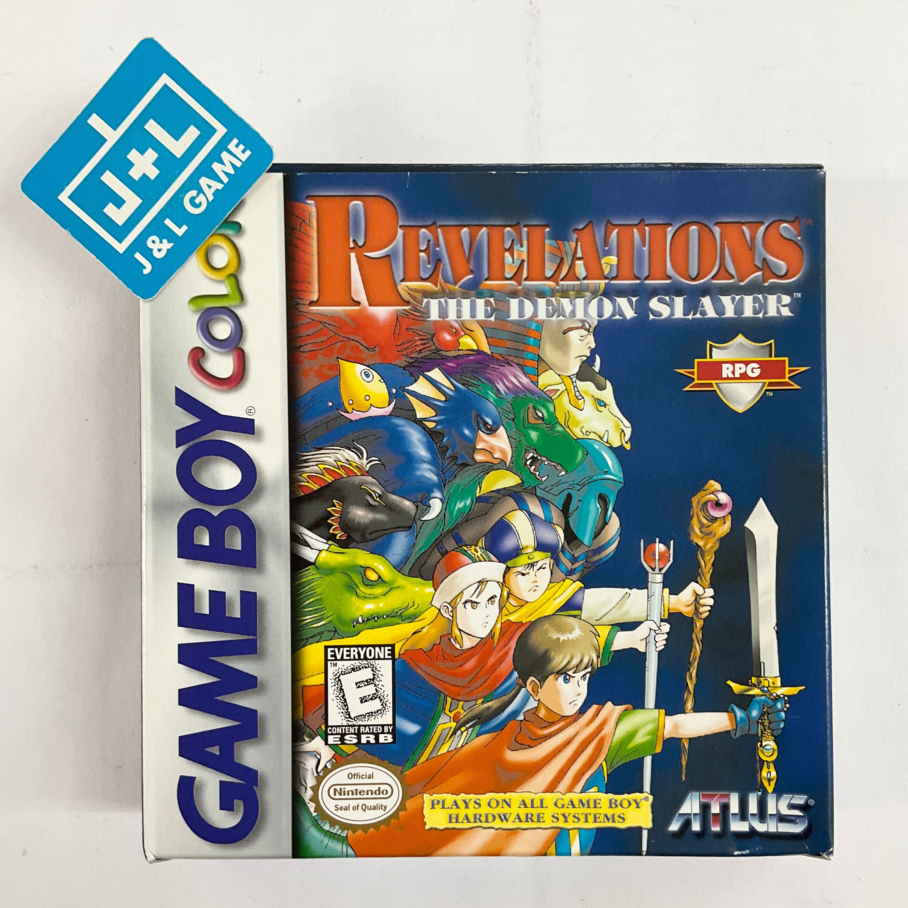 Revelations: The Demon Slayer - (GBC) Game Boy Color [Pre-Owned] Video Games Atlus   