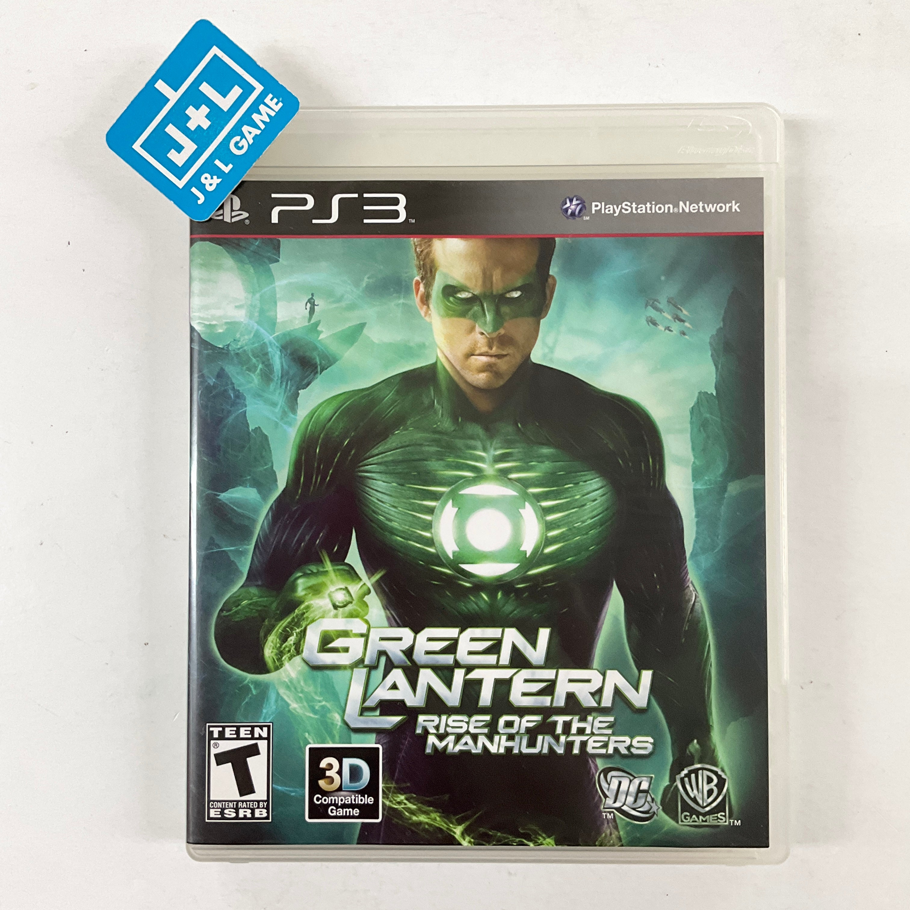 Green Lantern: Rise of the Manhunters - (PS3) Playstation 3 [Pre-Owned] Video Games WB Games   