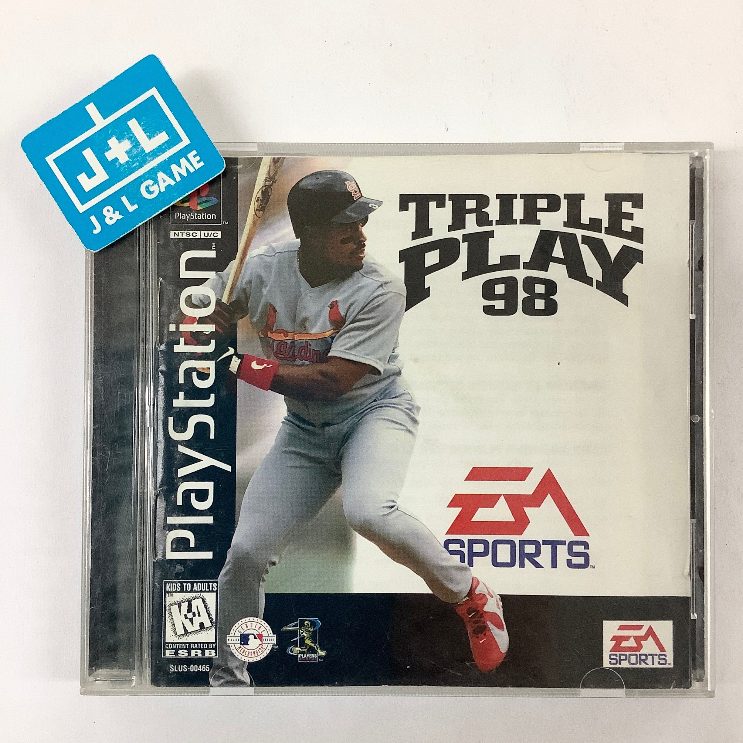 Triple Play '98 PlayStation Game - Renewed Classic Baseball Video Game