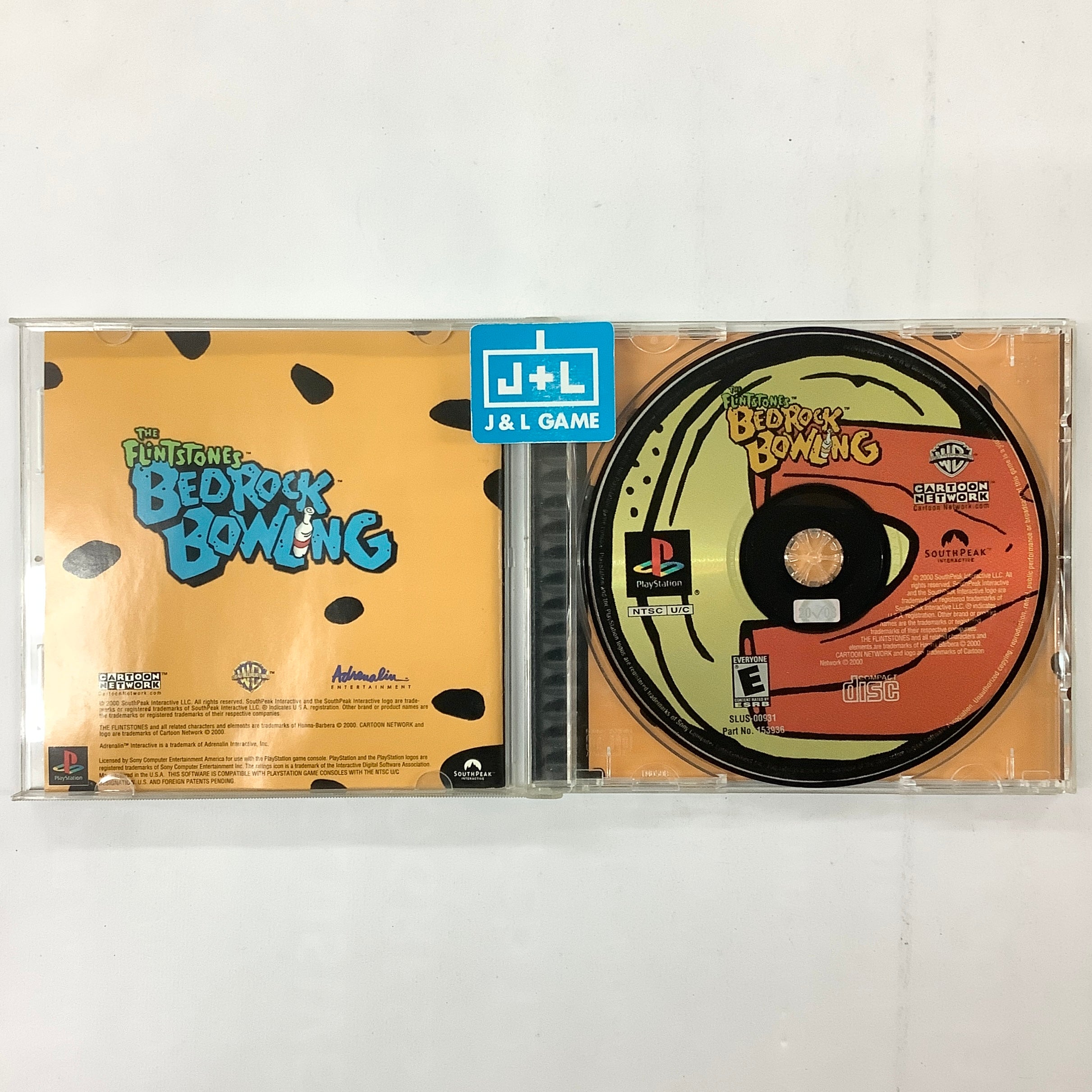 The Flintstones: Bedrock Bowling - (PS1) PlayStation 1 [Pre-Owned] Video Games SouthPeak Games   