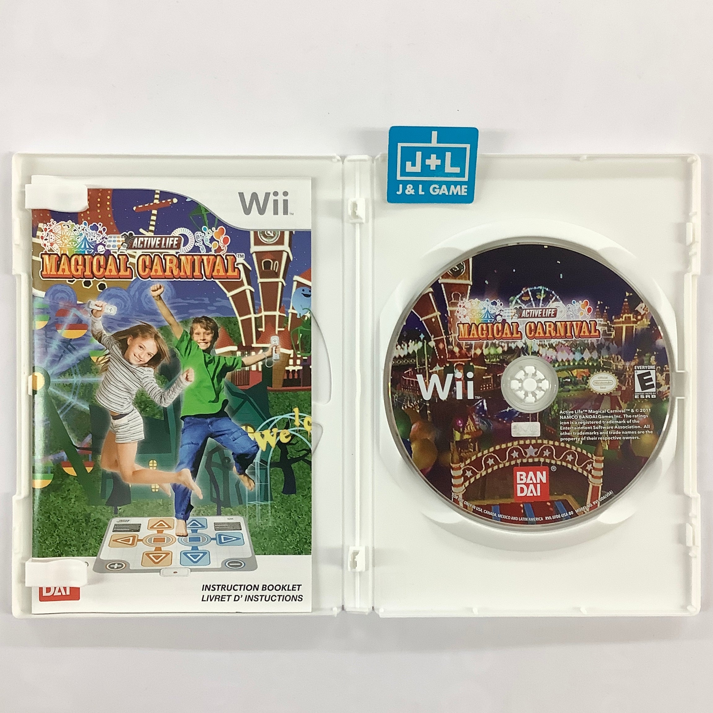 Active Life: Magical Carnival - Nintendo Wii [Pre-Owned] Video Games BANDAI NAMCO Entertainment   