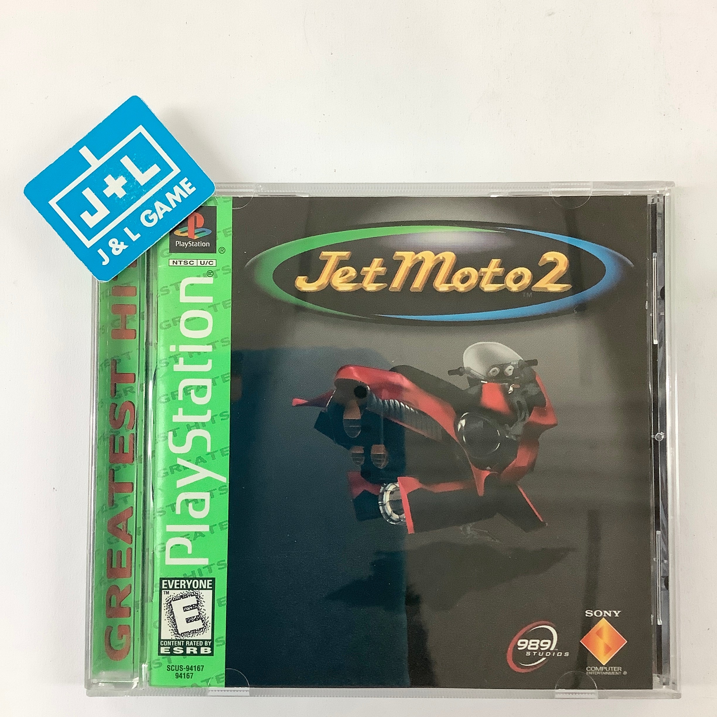 Jet Moto 2 (Greatest Hits) - (PS1) PlayStation 1 [Pre-Owned] Video Games SCEA   