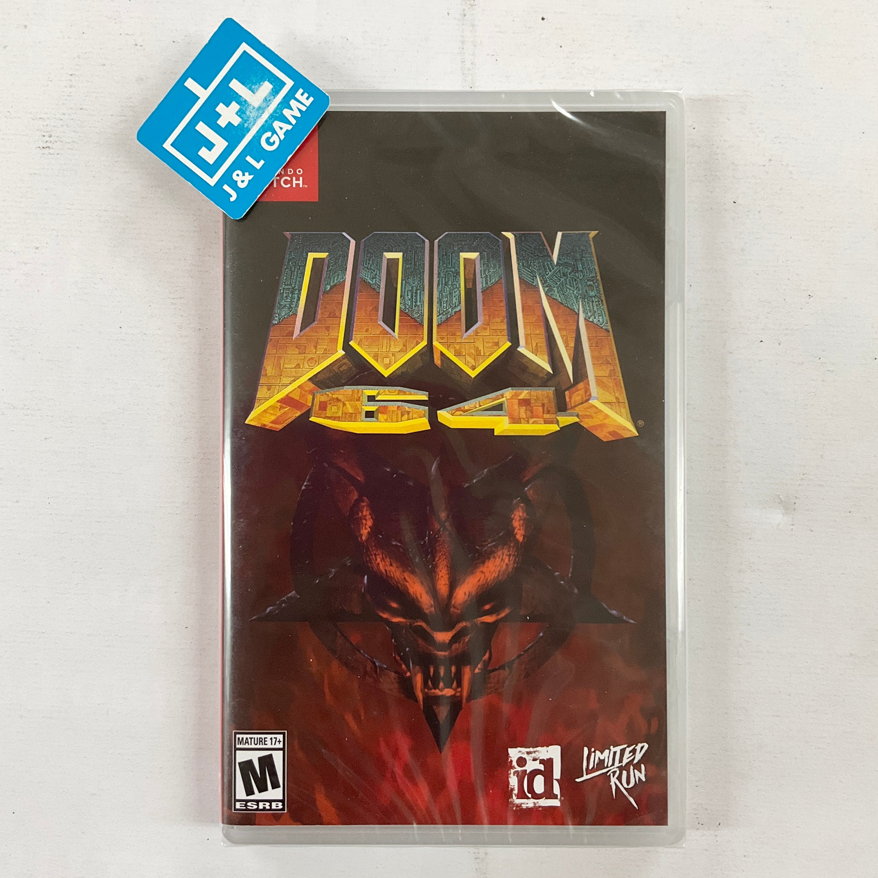 Doom 64 (Limited Run #081) - (NSW) Nintendo Switch Video Games Limited Run Games   