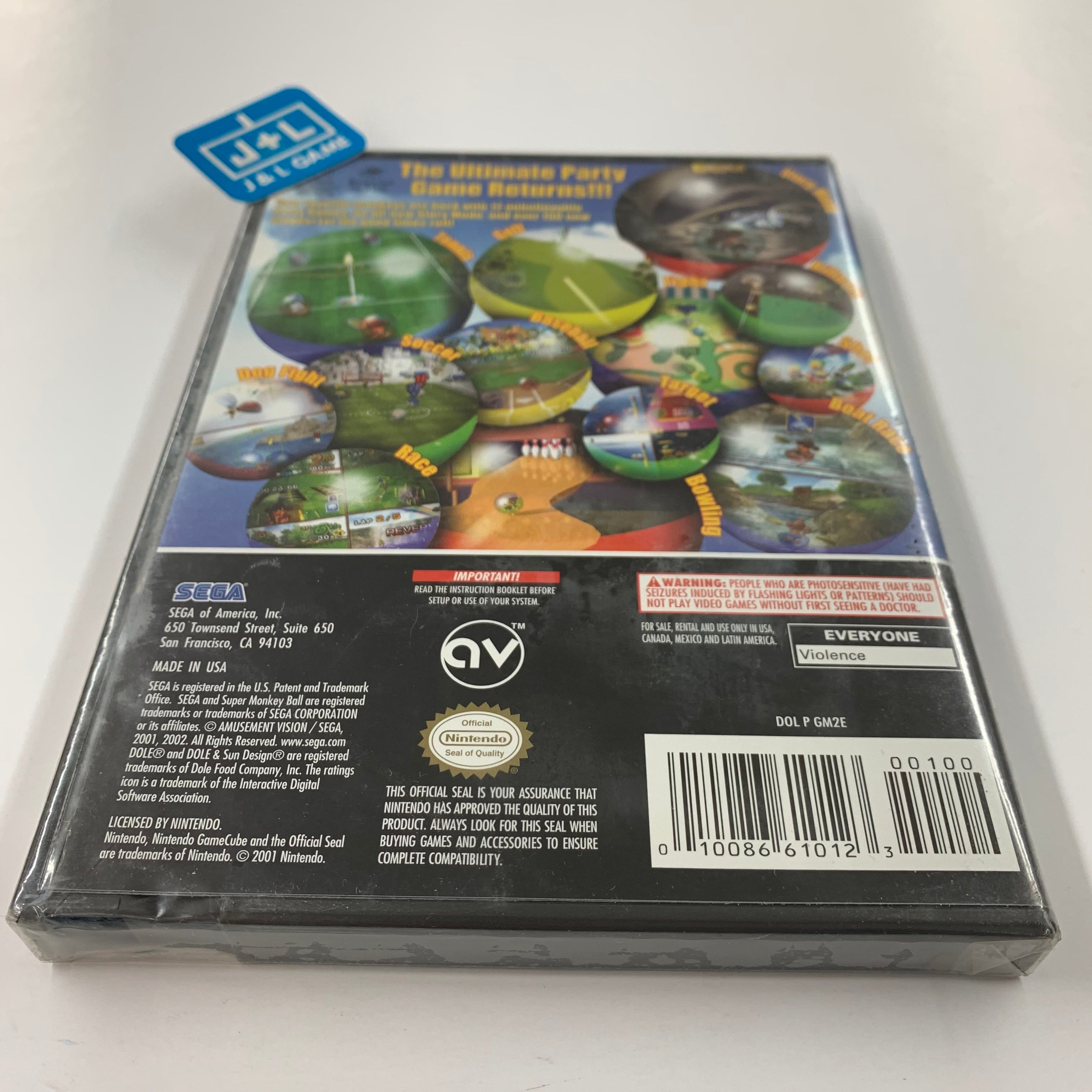 Super Monkey Ball 2 - (GC) GameCube Video Games Sega   