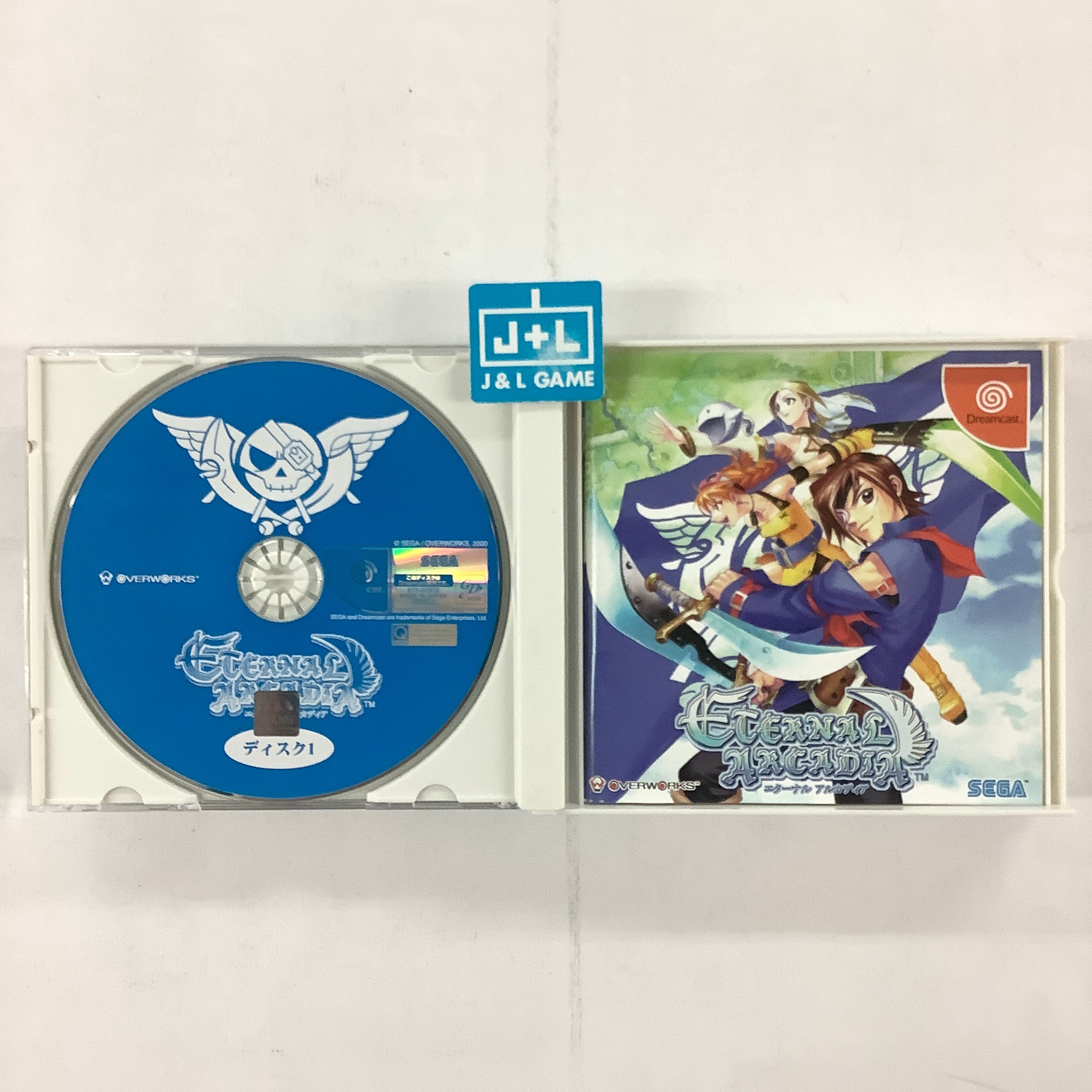 Eternal Arcadia - (DC) Sega Dreamcast [Pre-Owned] (Japanese Import) Video Games SEGA   