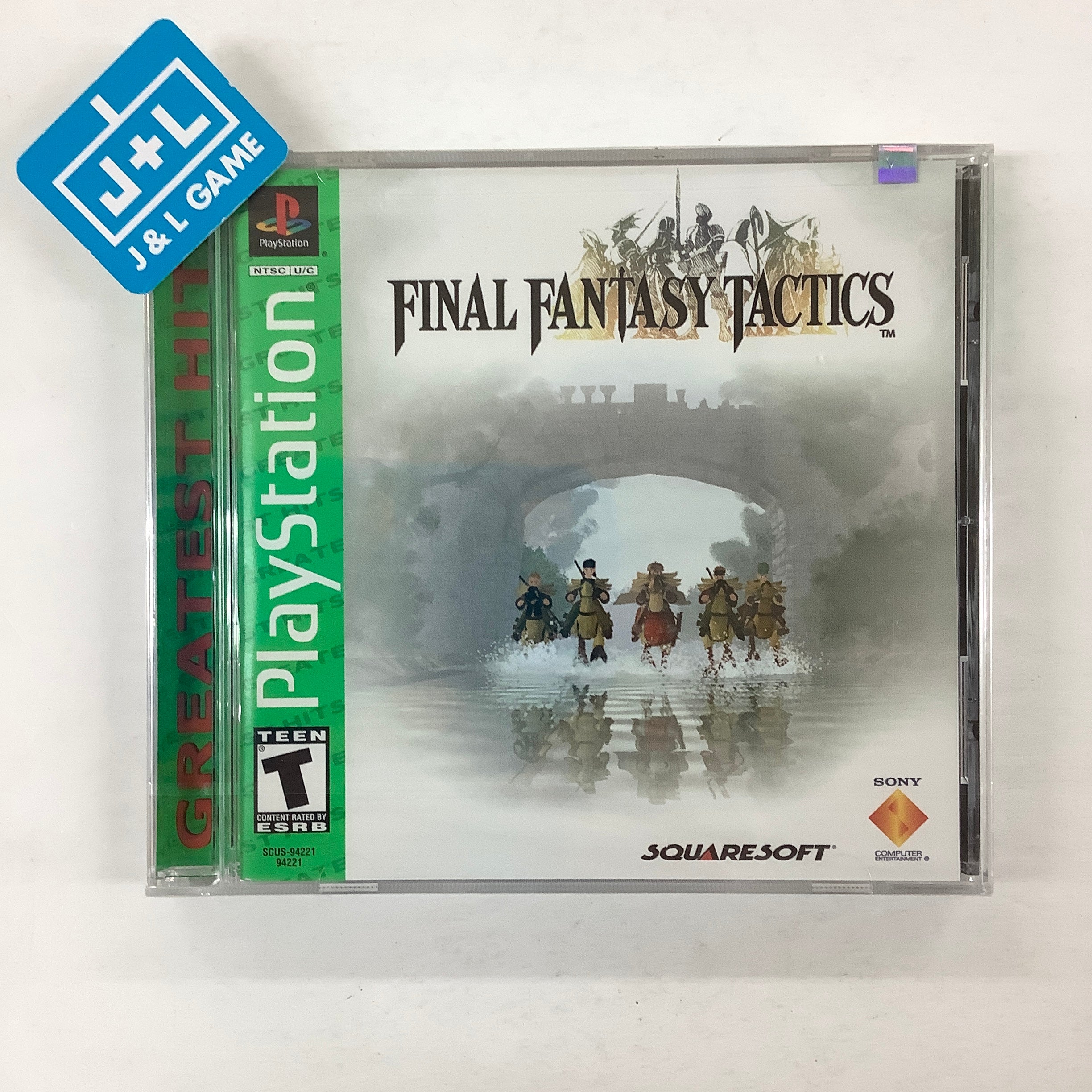 Final Fantasy Tactics (Greatest Hits) - (PS1) PlayStation 1 Video Games SCEA   