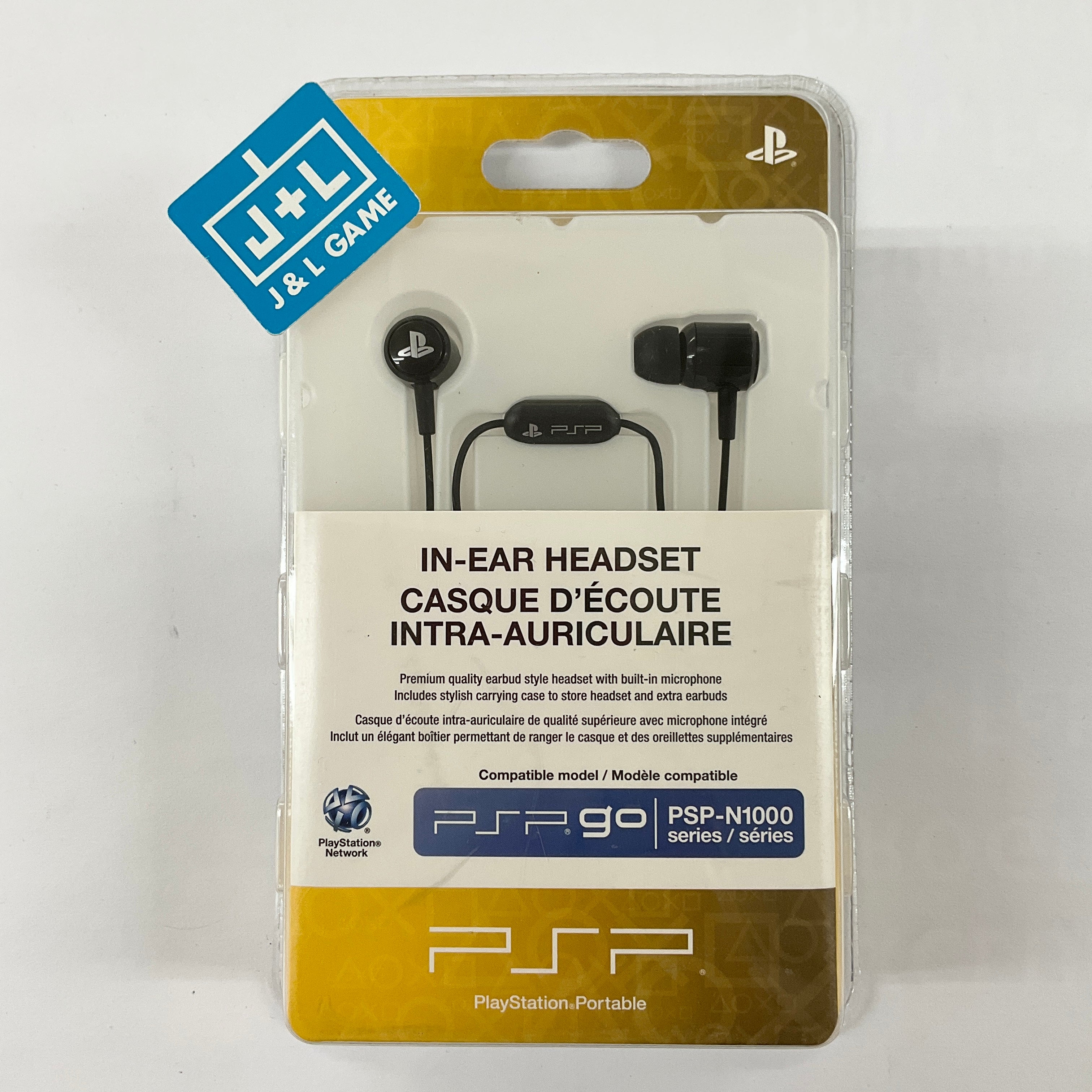 PSP Go In-Ear Headset - Sony PSP Accessories PlayStation