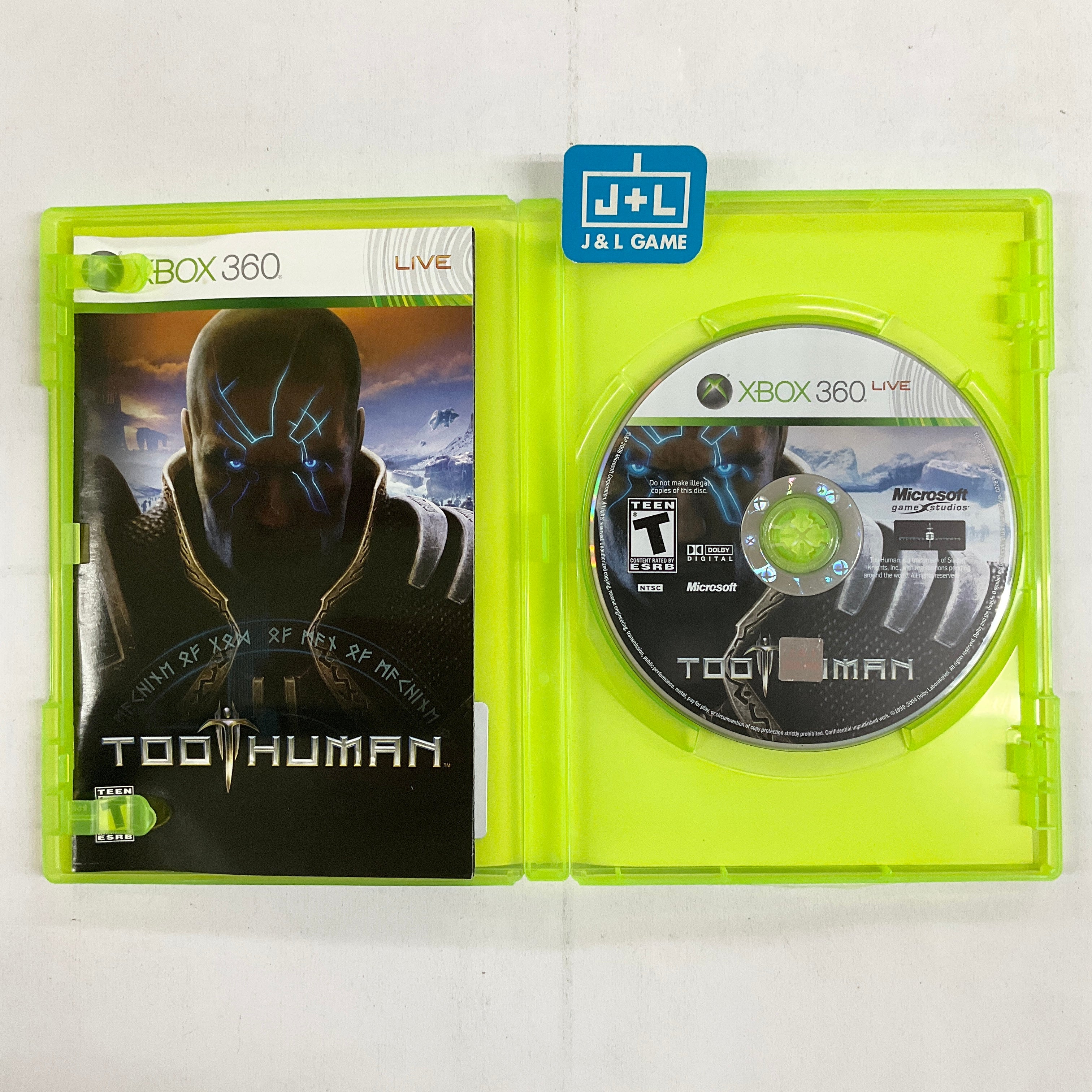Too Human - Xbox 360 [Pre-Owned] Video Games Microsoft Game Studios   