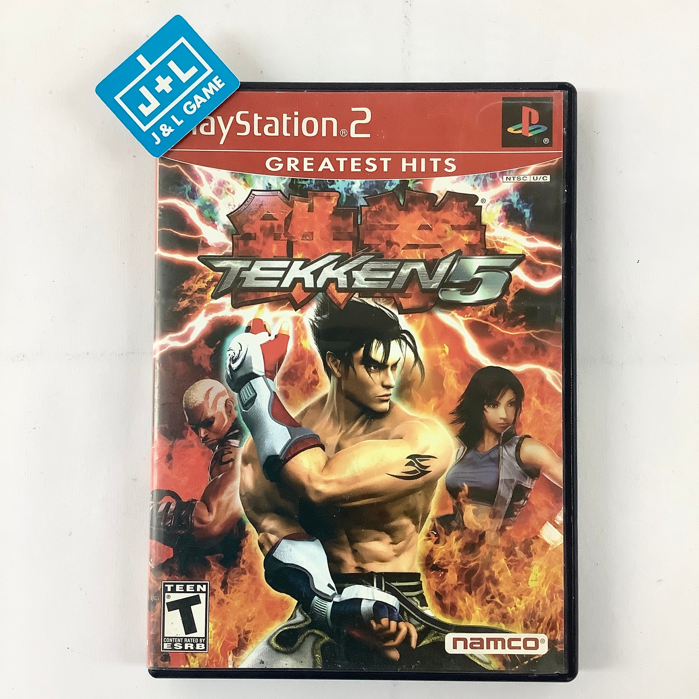 Tekken 5 (Greatest Hits) - (PS2) PlayStation 2 [Pre-Owned] Video Games Namco   