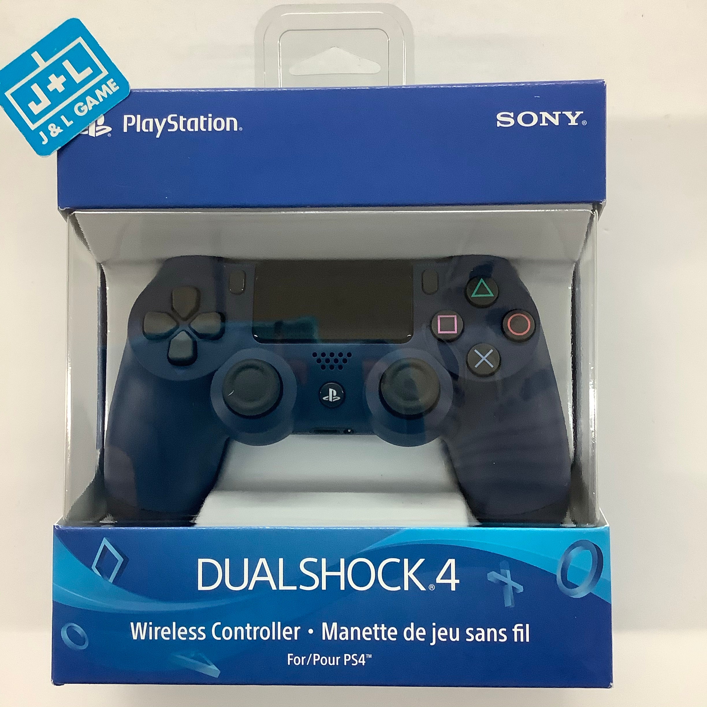 SONY DualShock 4 Wireless Controller (Midnight Blue) - (PS4) PlayStation 4 Accessories Sony   