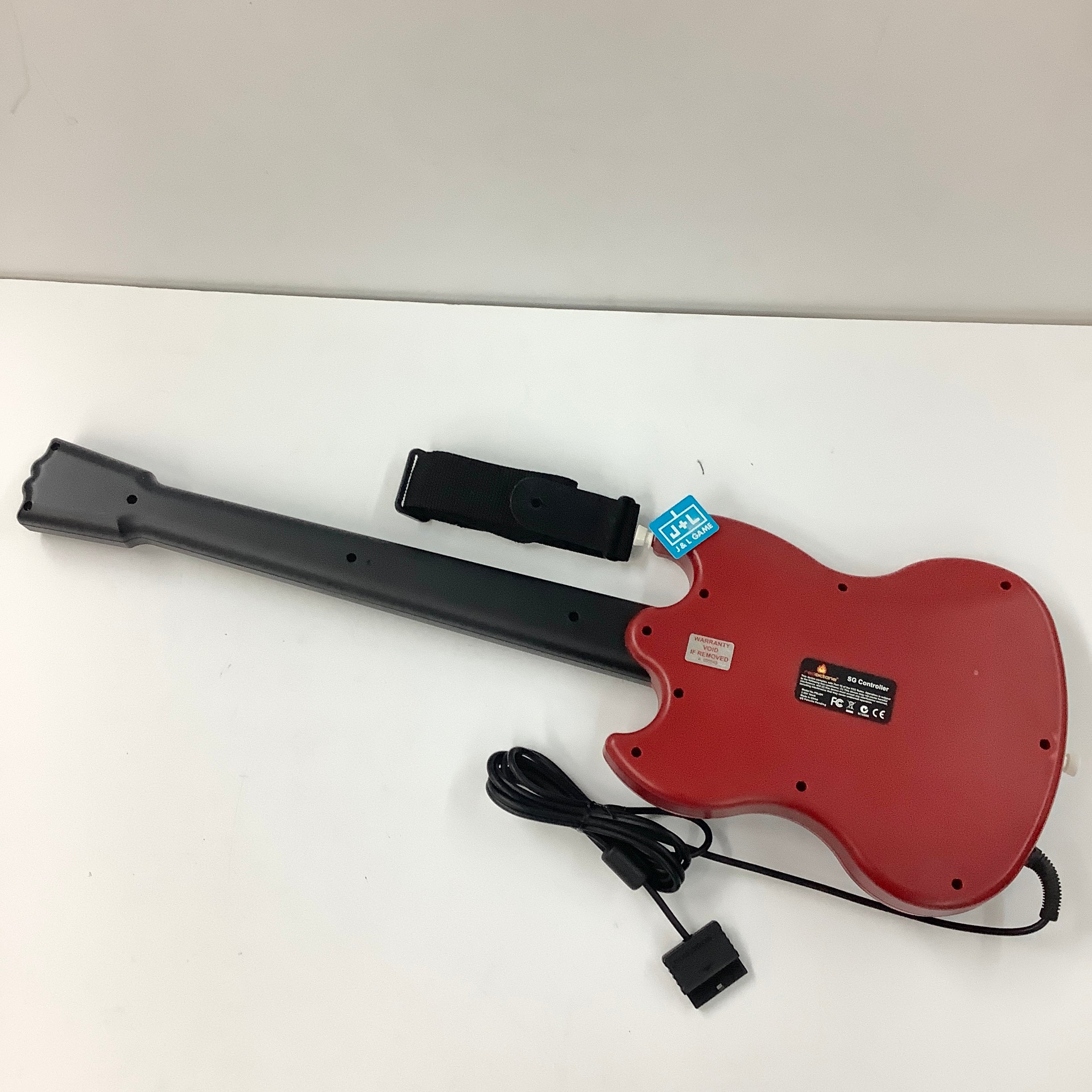 RedOctane Gibson Guitar Hero Guitar (Black/Red) - (PS2) Playstation 2 [Pre-Owned] Video Games RedOctane   