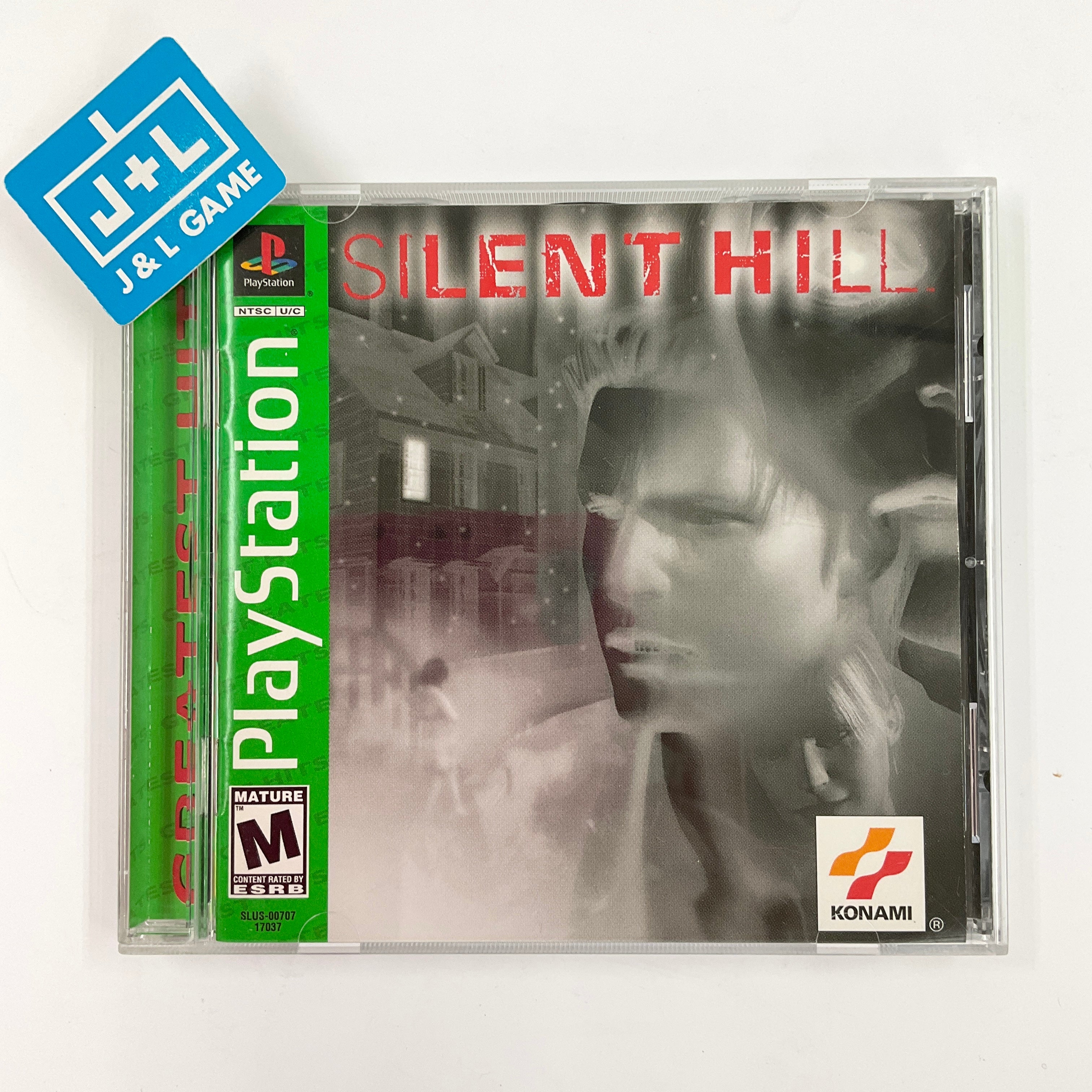 Cover Art Silent Hill Ps1 Box Art Silent Hill Ps One Silent Hill