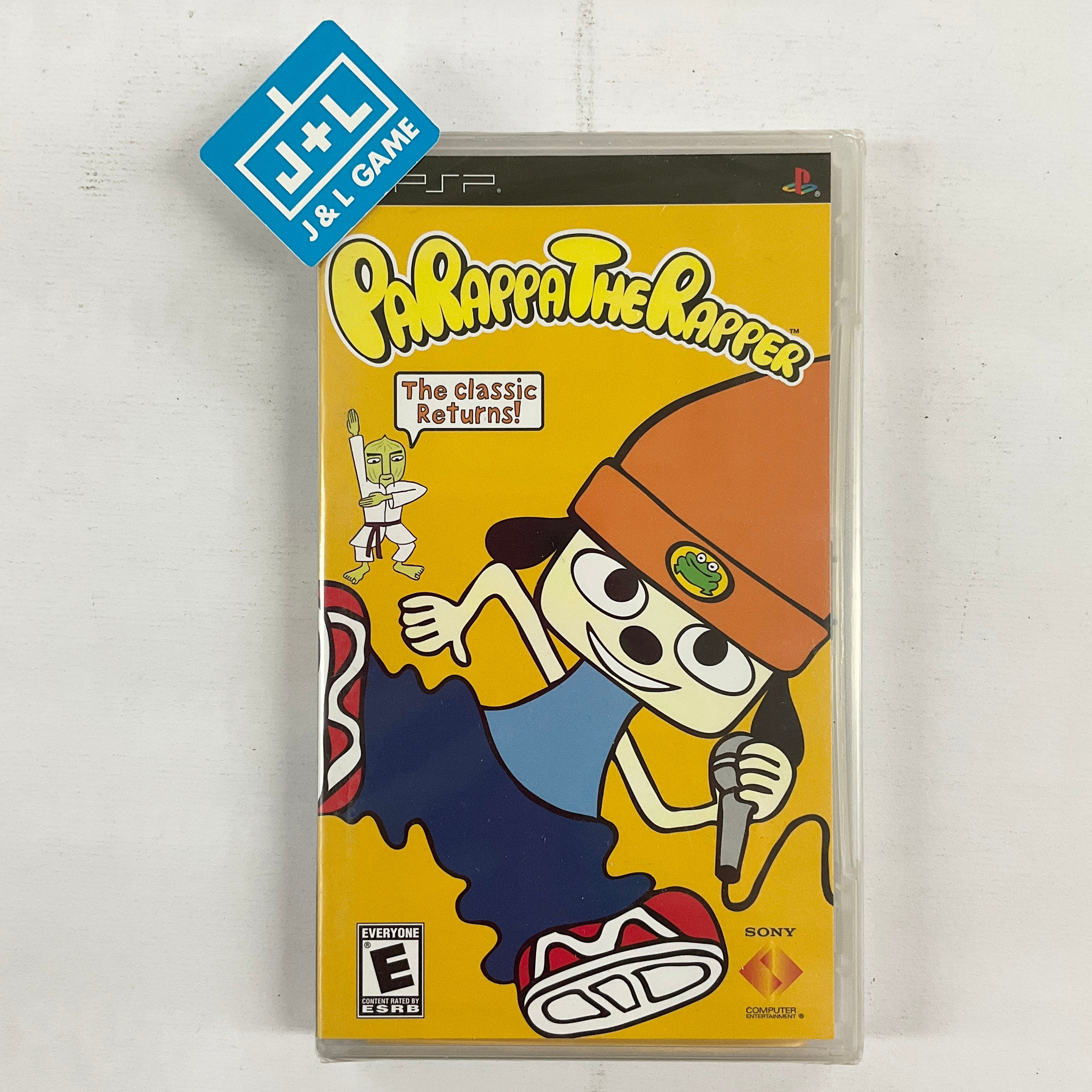 PaRappa The Rapper - Sony PSP Video Games SCEA