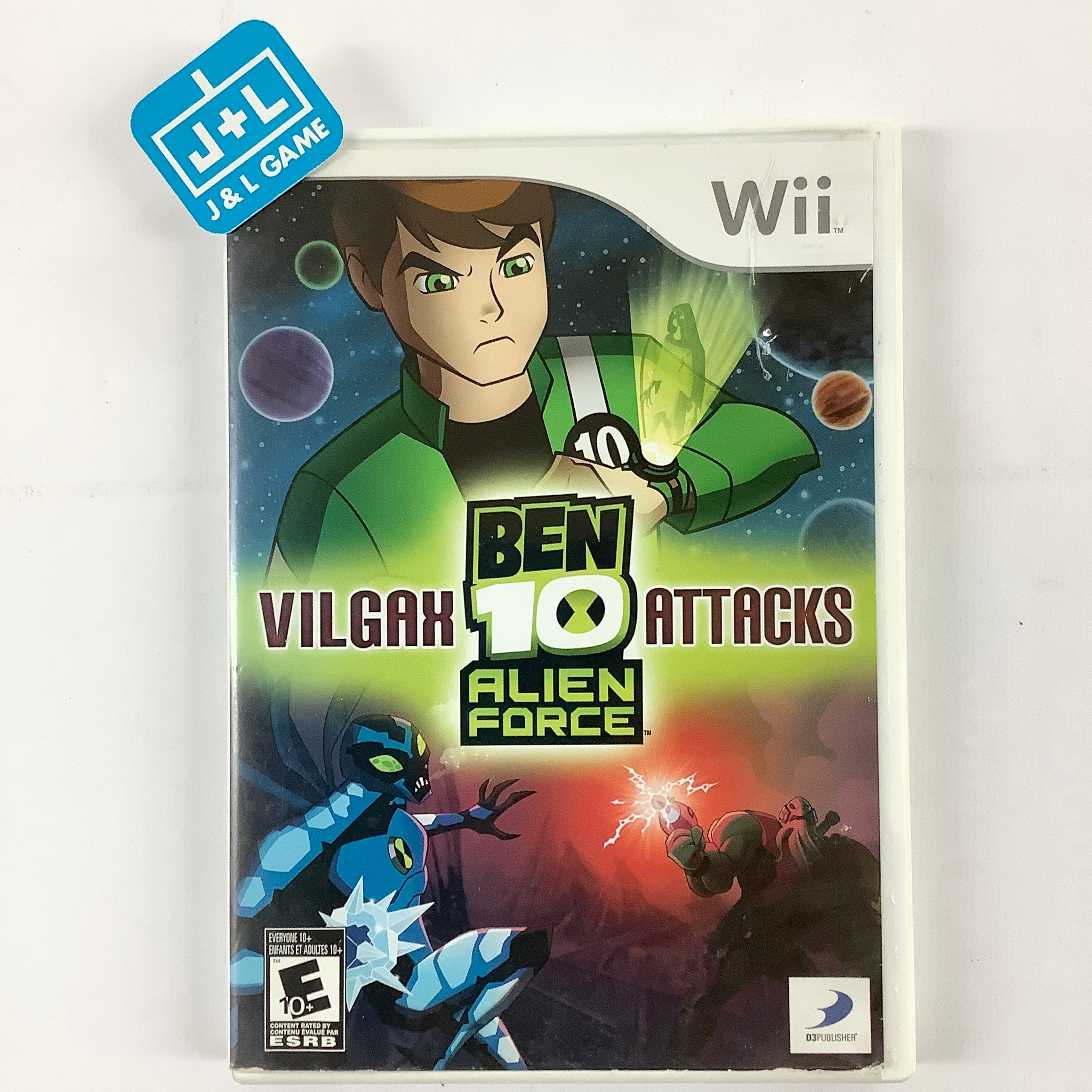 Ben 10 Alien Force: Vilgax Attacks - Nintendo Wii [Pre-Owned