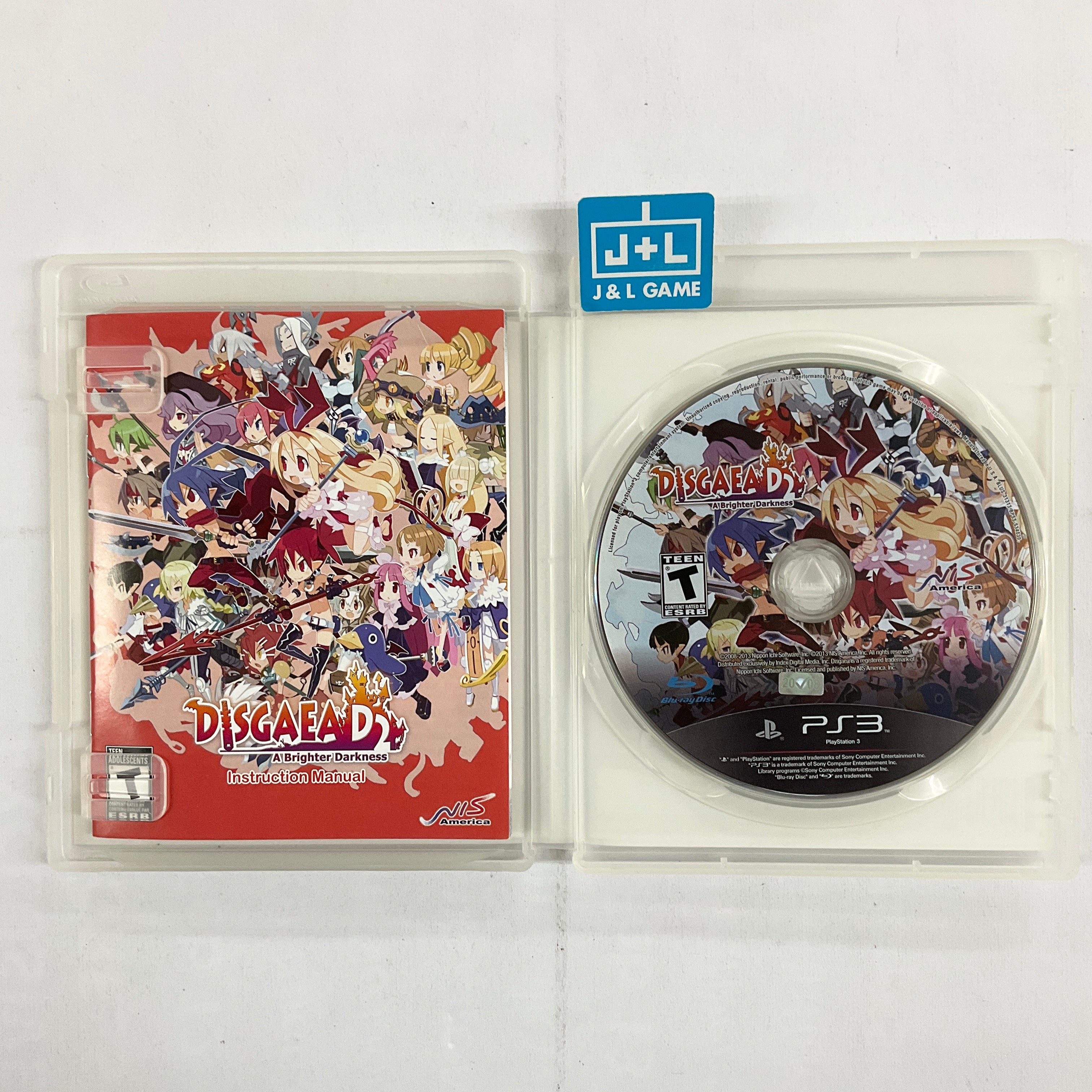 Disgaea D2: A Brighter Darkness - (PS3) PlayStation 3 [Pre-Owned] Video Games NIS America   