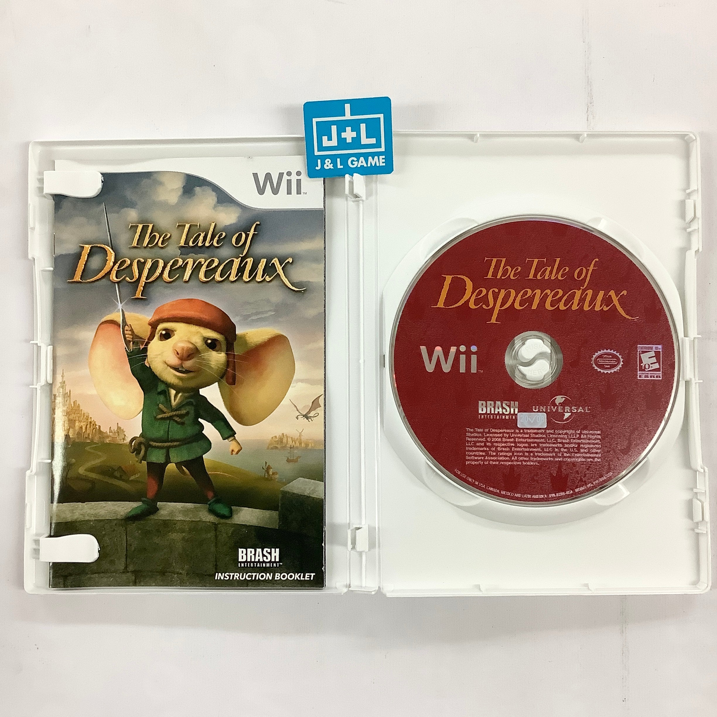 The Tale of Despereaux - Nintendo Wii [Pre-Owned] Video Games Brash Entertainment   