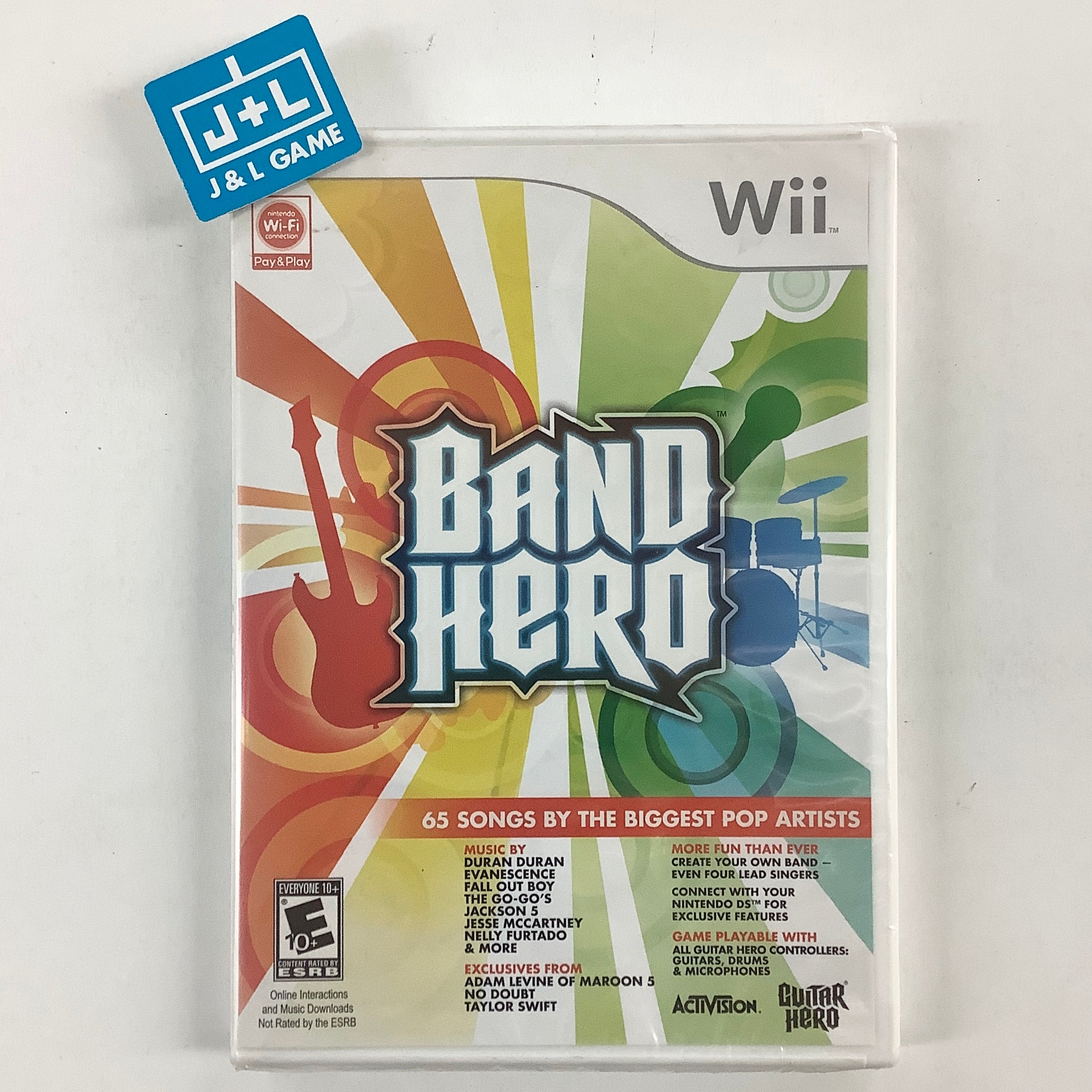 Band Hero (Game Only) - Nintendo Wii Video Games ACTIVISION