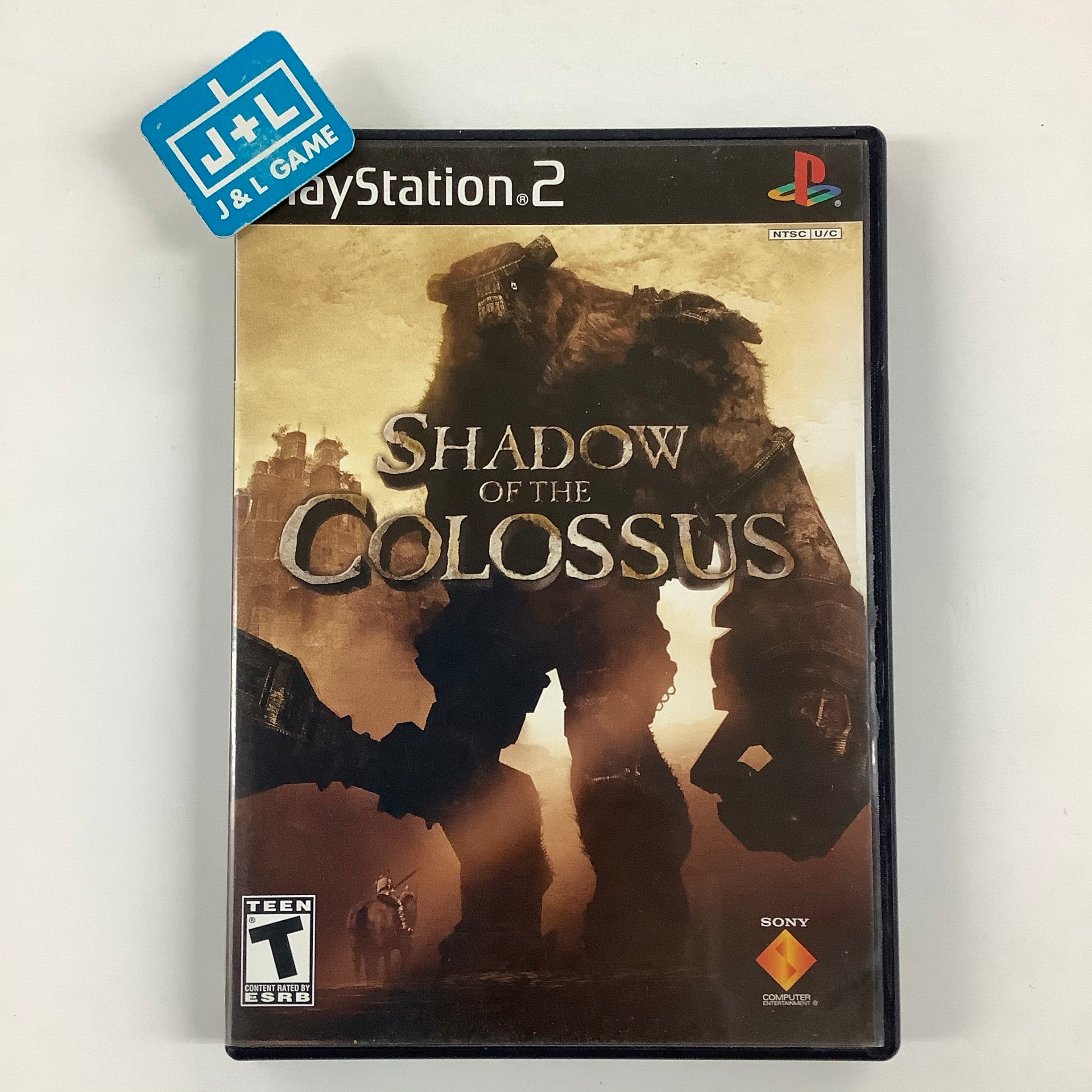 Shadow of the Colossus Playstation 2 Game, Case, Manual
