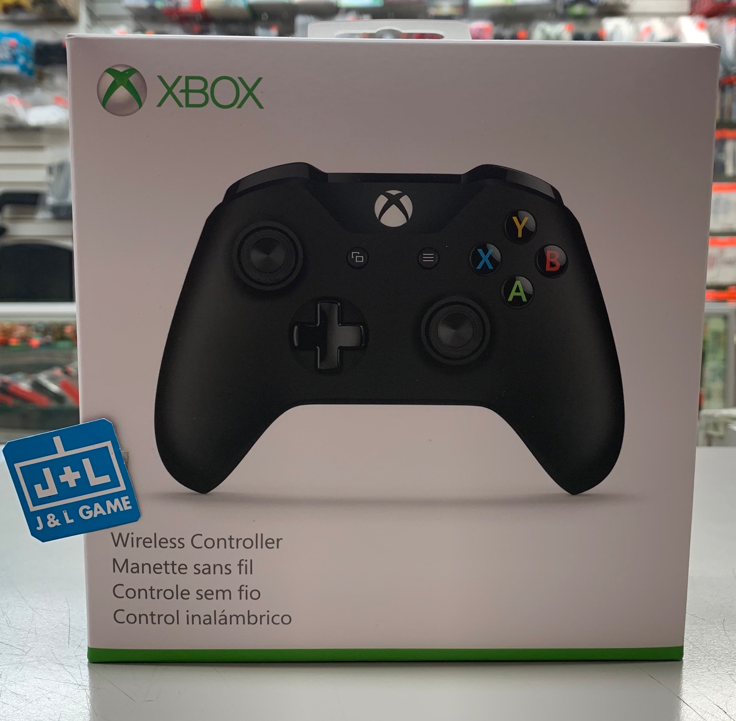 Microsoft Xbox One Wireless Controller (Black) - (XB1) Xbox One Accessories Microsoft   