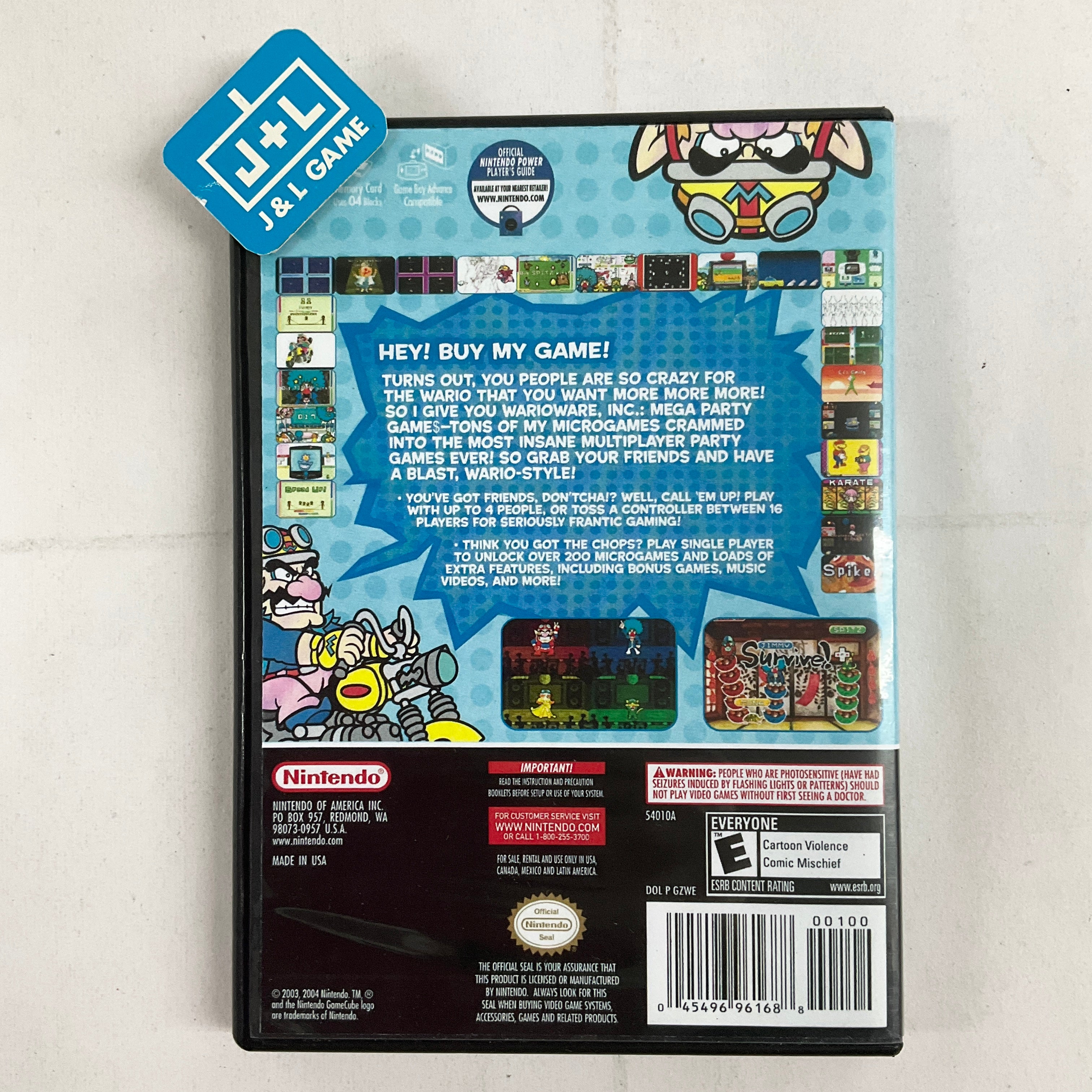 WarioWare, Inc.: Mega Party Game - (GC) GameCube [Pre-Owned] Video Games Nintendo   