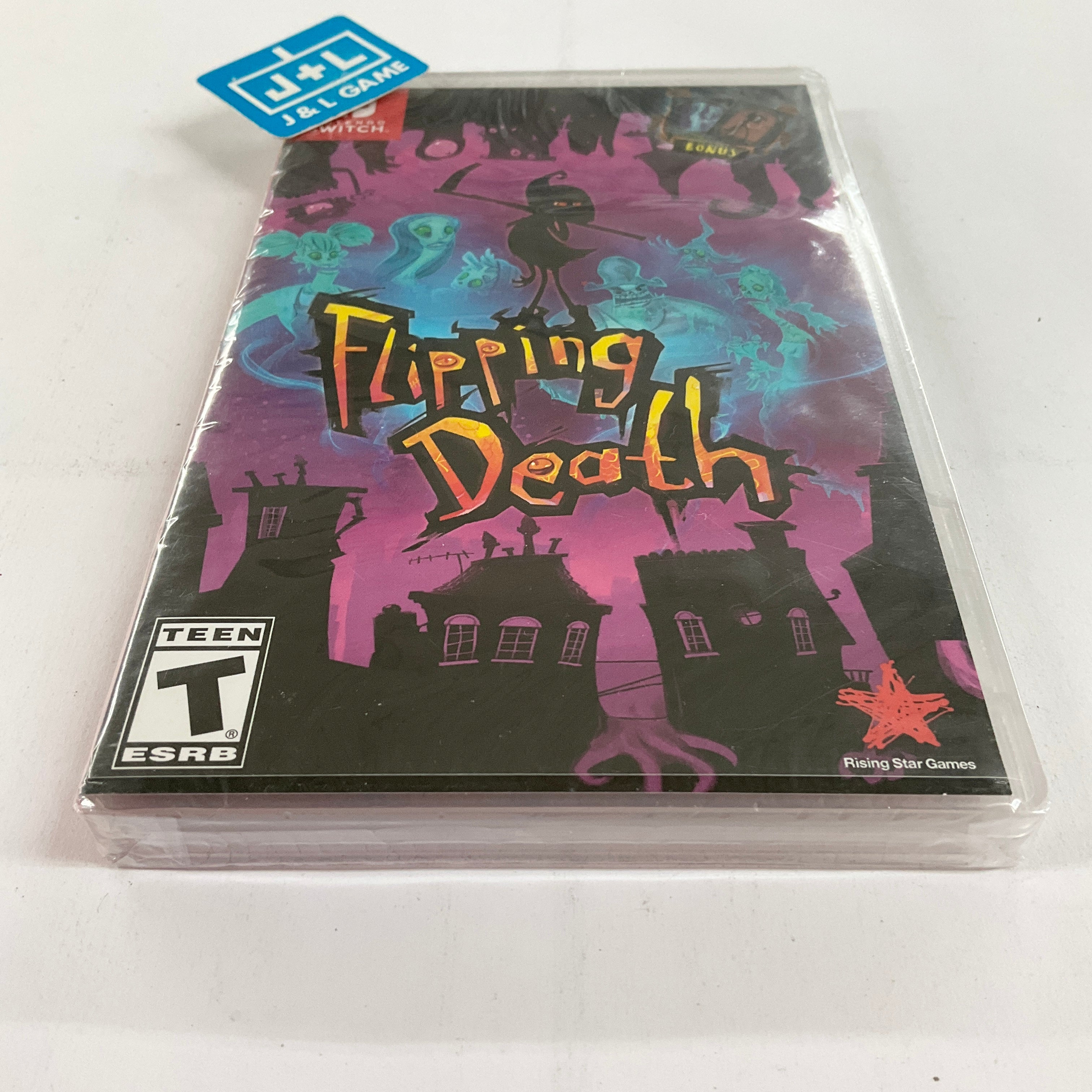 Flipping Death - (NSW) Nintendo Switch Video Games Rising Star Games   