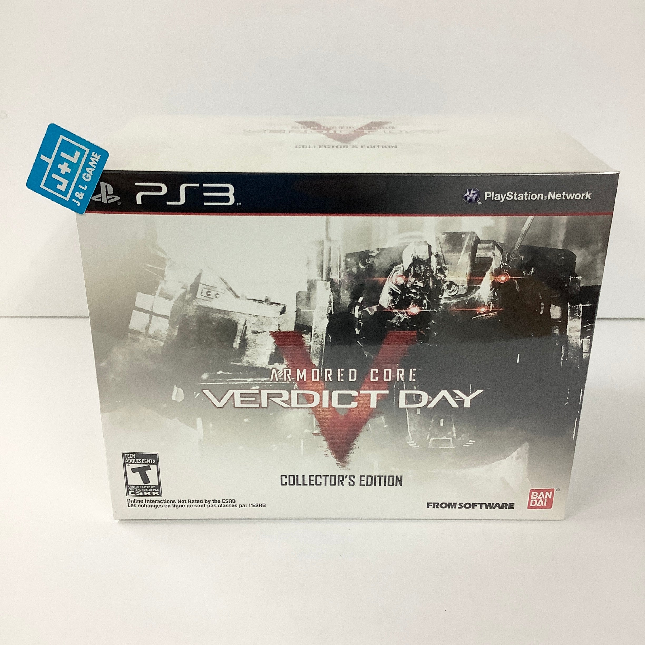 Armored Core Verdict Day Namco Exclusive Collectors Edition 90/250 - (PS3) Playstation 3 Video Games Namco