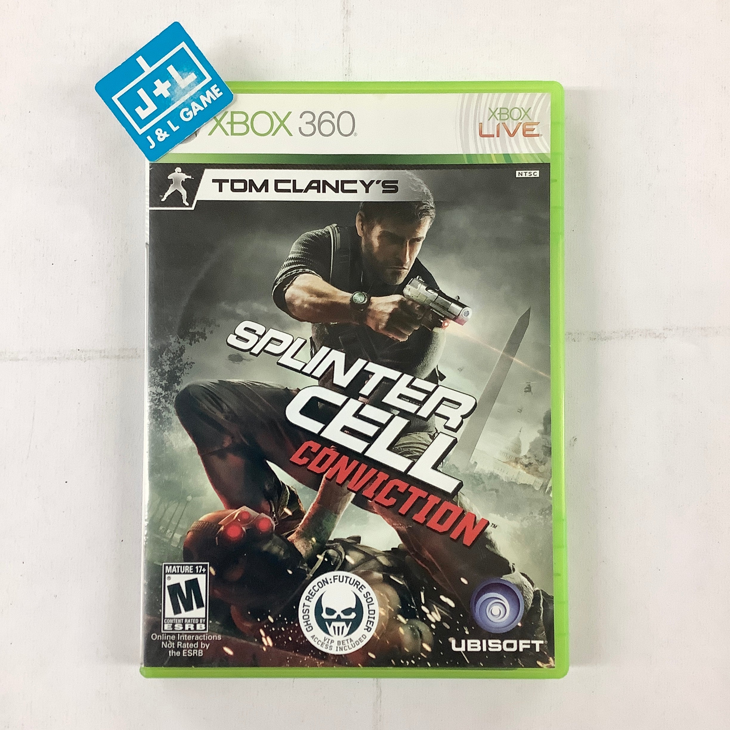 Tom Clancy's Splinter Cell: Conviction Xbox 360 [Pre-Owned