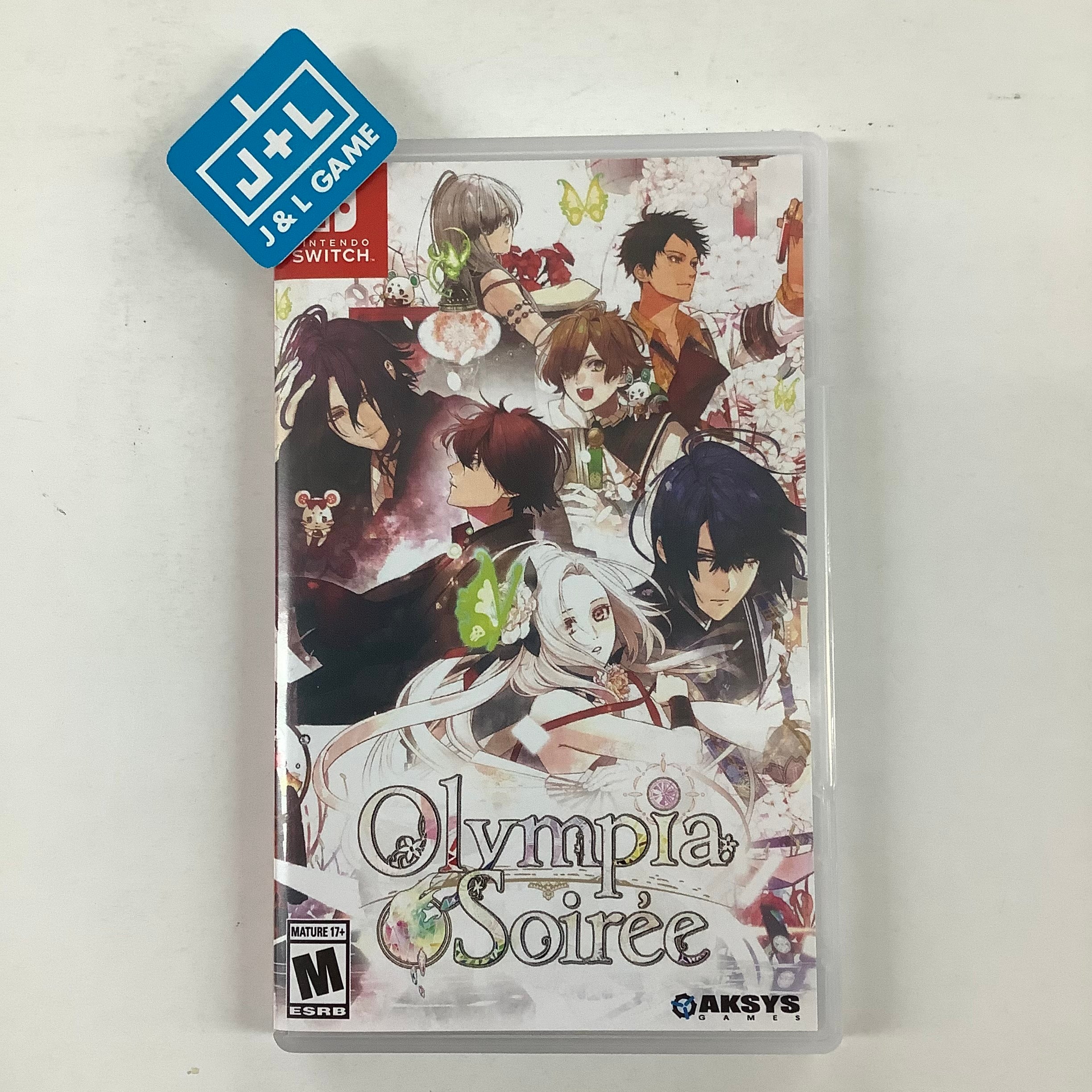 Olympia Soiree - (NSW) Nintendo Switch [UNBOXING] Video Games Aksys Games   