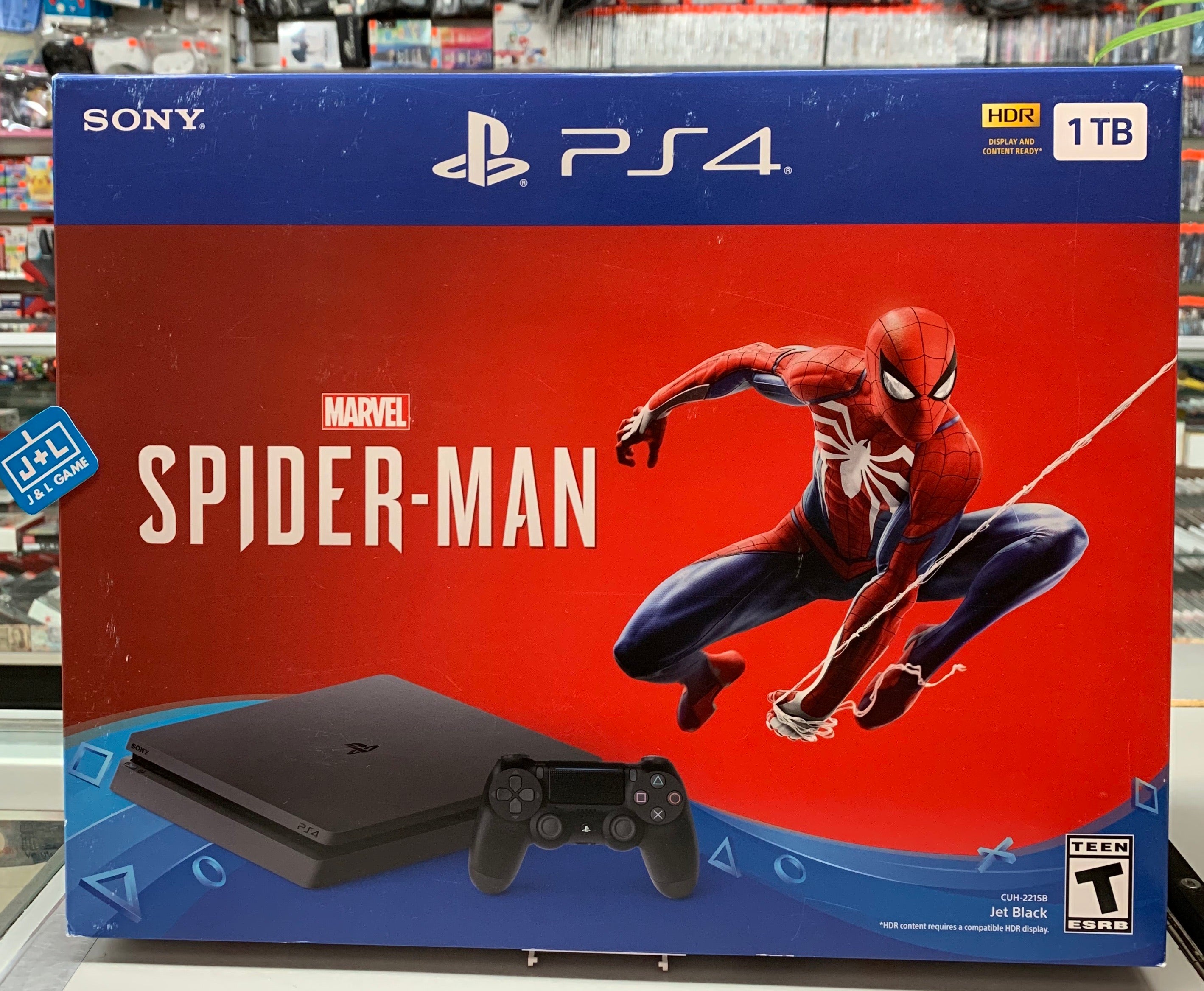 SONY PlayStation Slim Console TB (Marvel's Spider-Man Bundle