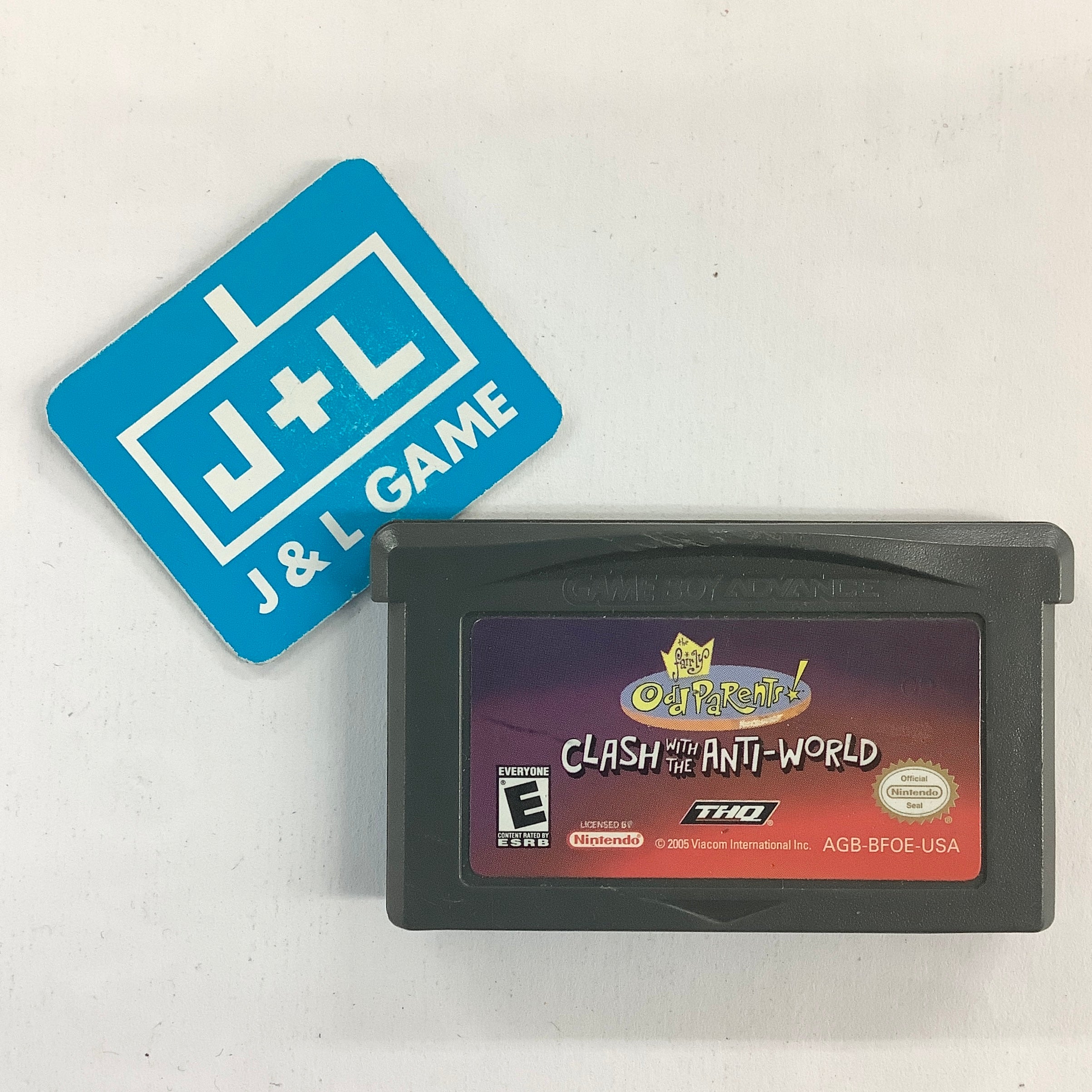 The Fairly Oddparents! Clash with the Anti-World - (GBA) Game Boy Advance [Pre-Owned] Video Games THQ   