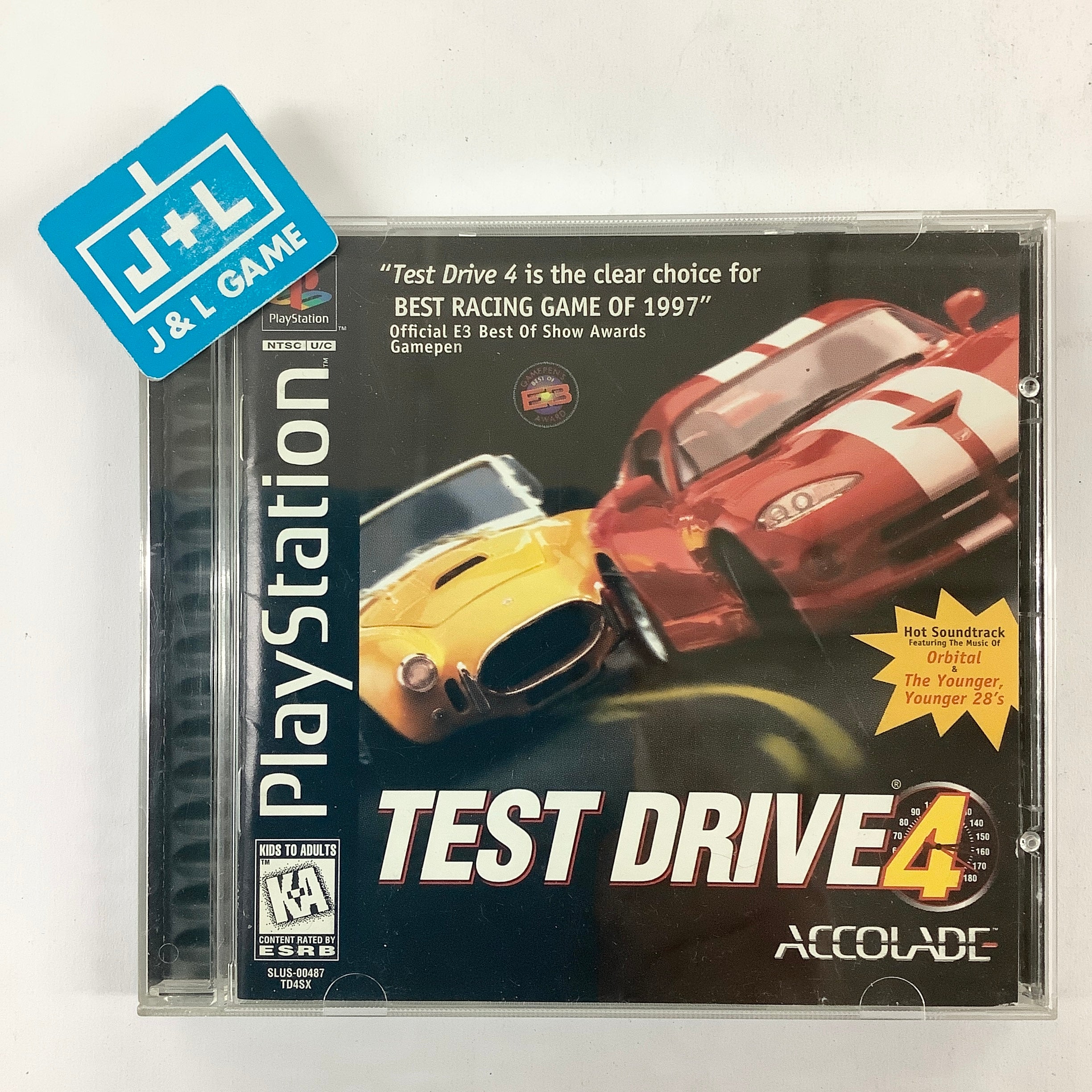 Test Drive 4 - (PS1) PlayStation 1 [Pre-Owned] Video Games Accolade   