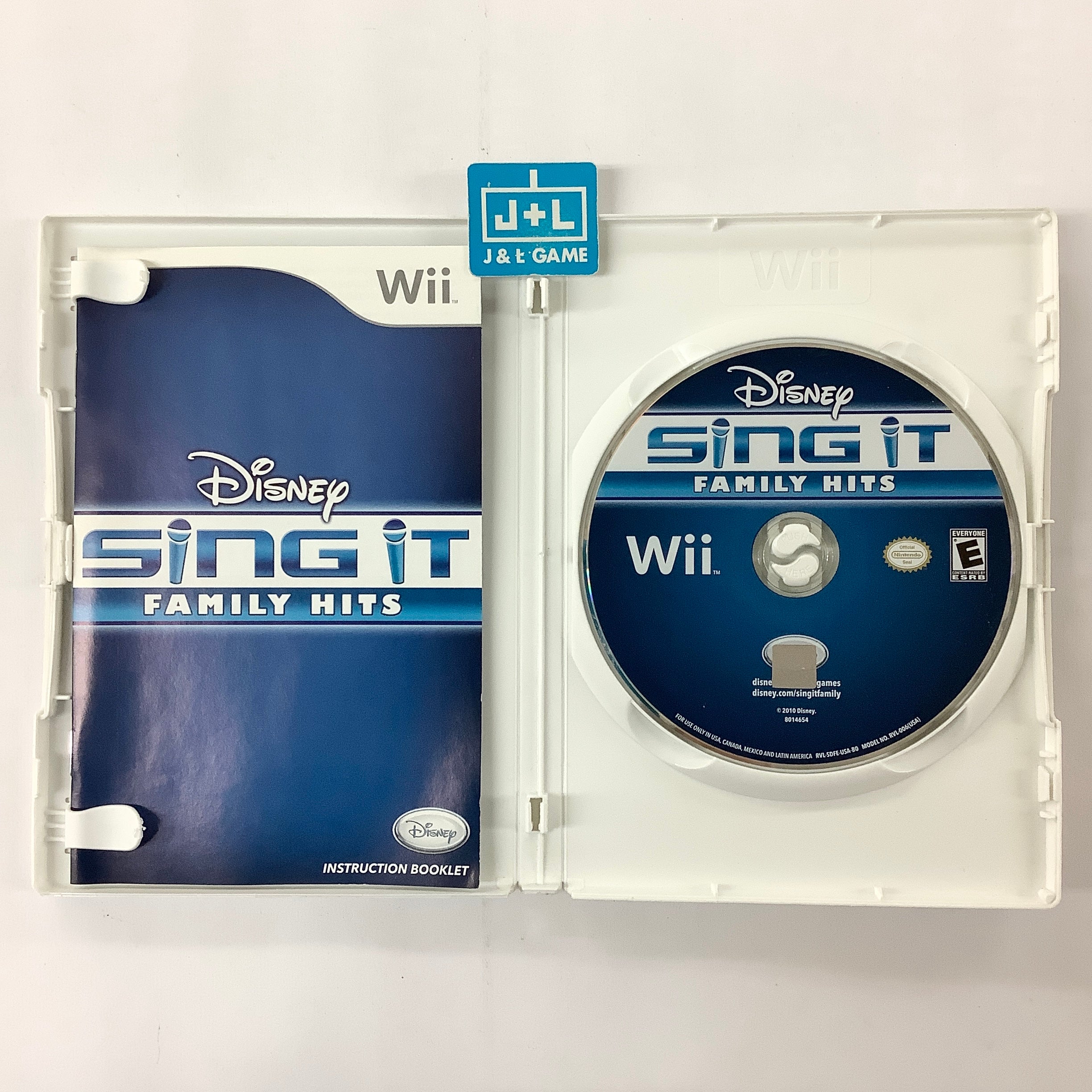 Disney Sing It: Family Hits - Nintendo Wii [Pre-Owned] Video Games Disney Interactive Studios   