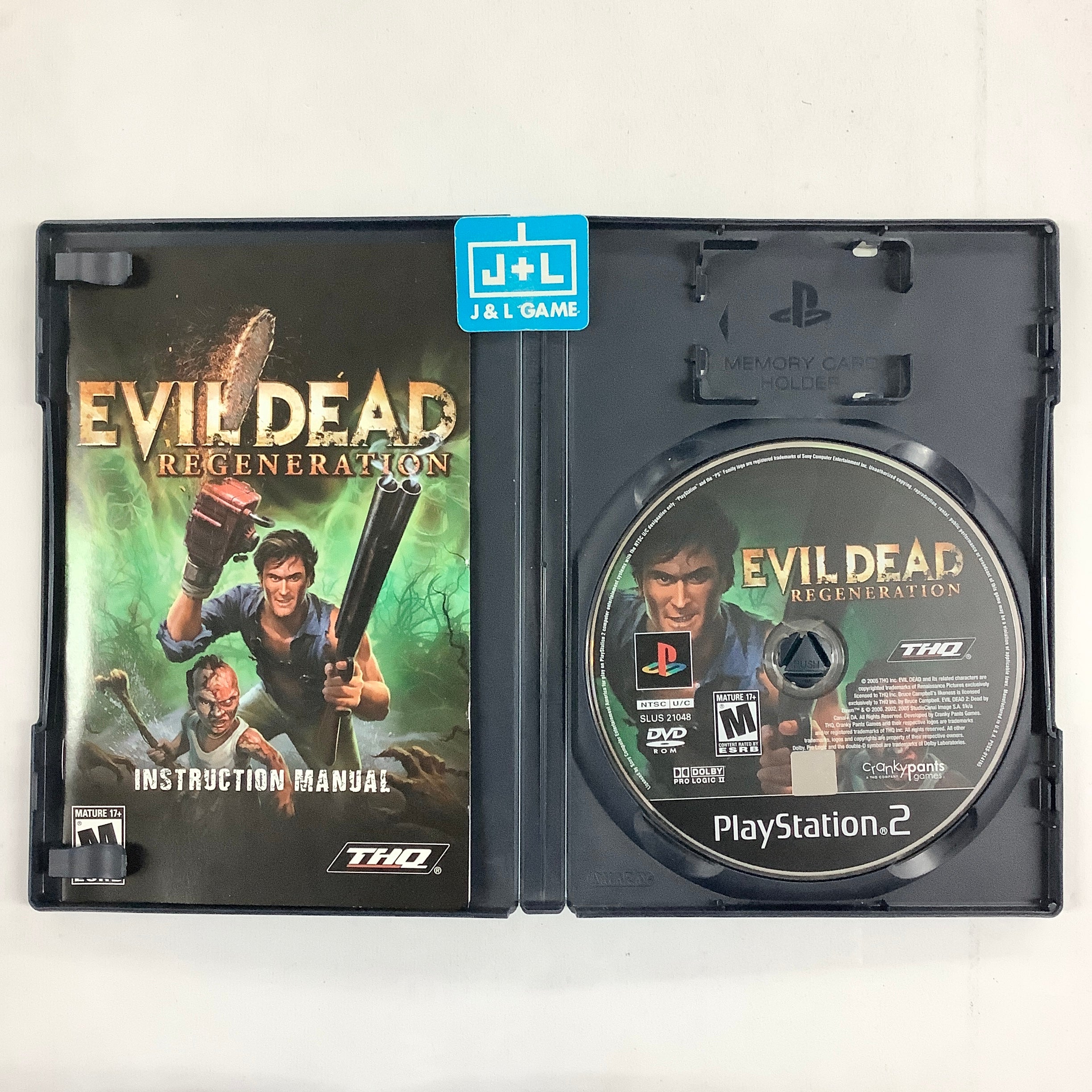 Evil Dead: Regeneration - (PS2) PlayStation 2 [Pre-Owned] Video Games THQ   