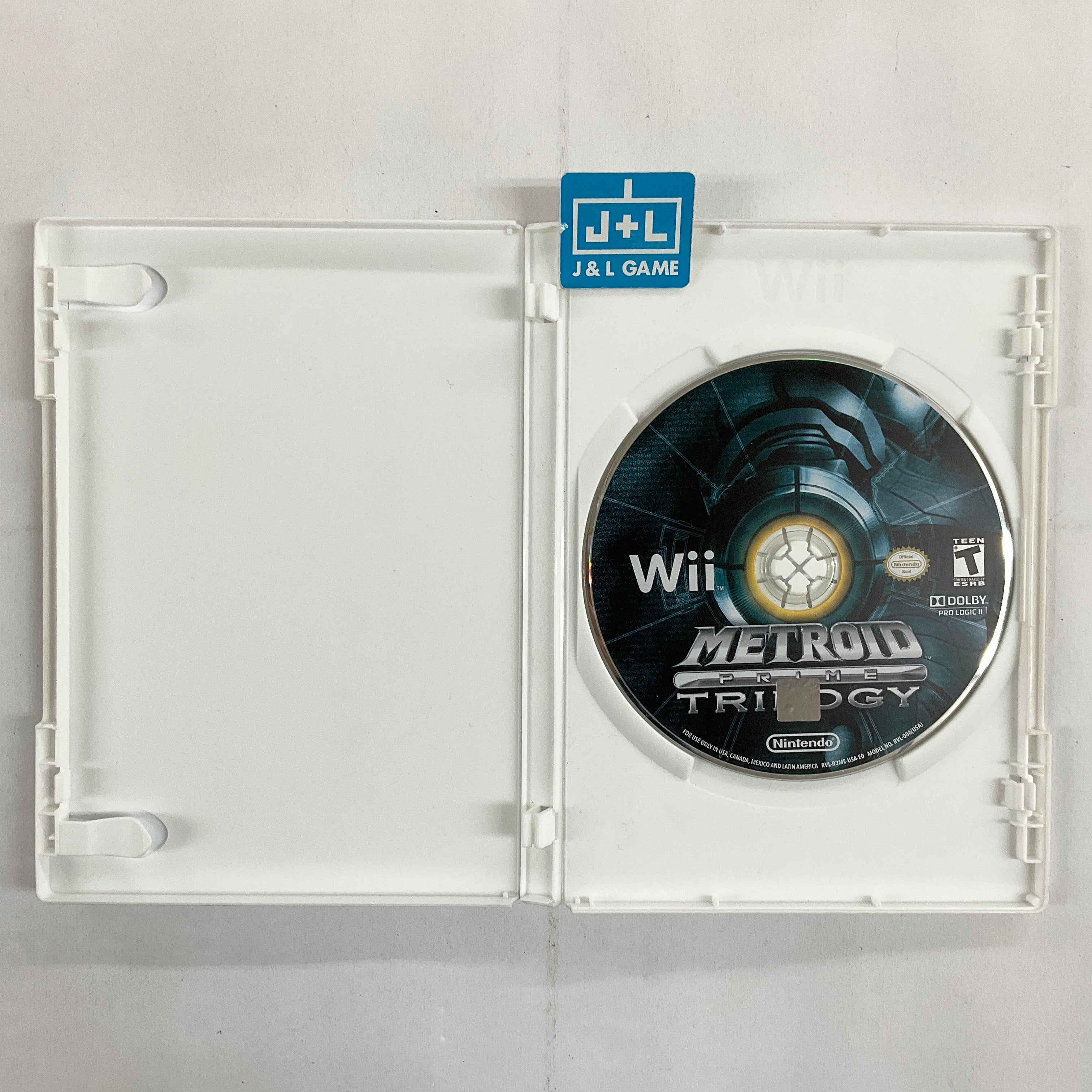 Metroid Prime Trilogy - Nintendo Wii [Pre-Owned] Video Games Nintendo   